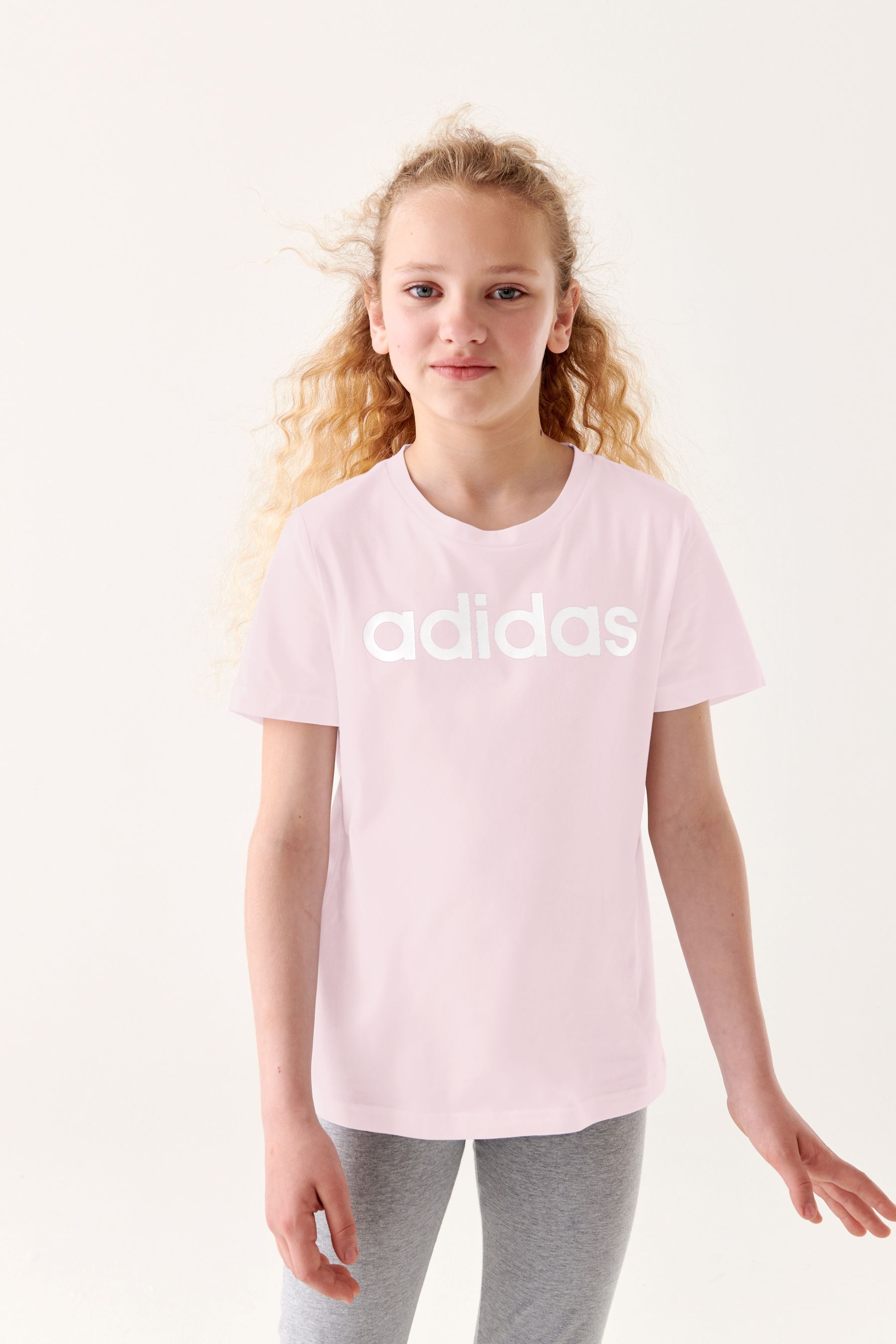 Logo deals adidas pink