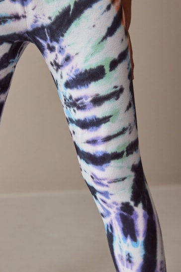 VILLA ACTIVE Tie-dye Crop Top + Leggings Set ☛ Multiple Colors Available ☚