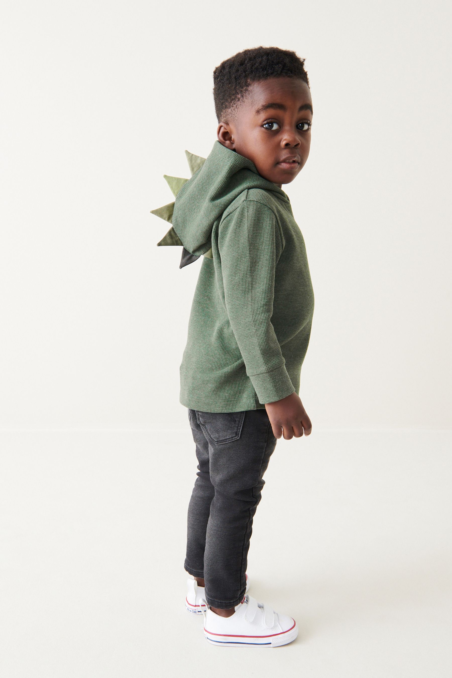 Dinosaur hoodie with spikes shop