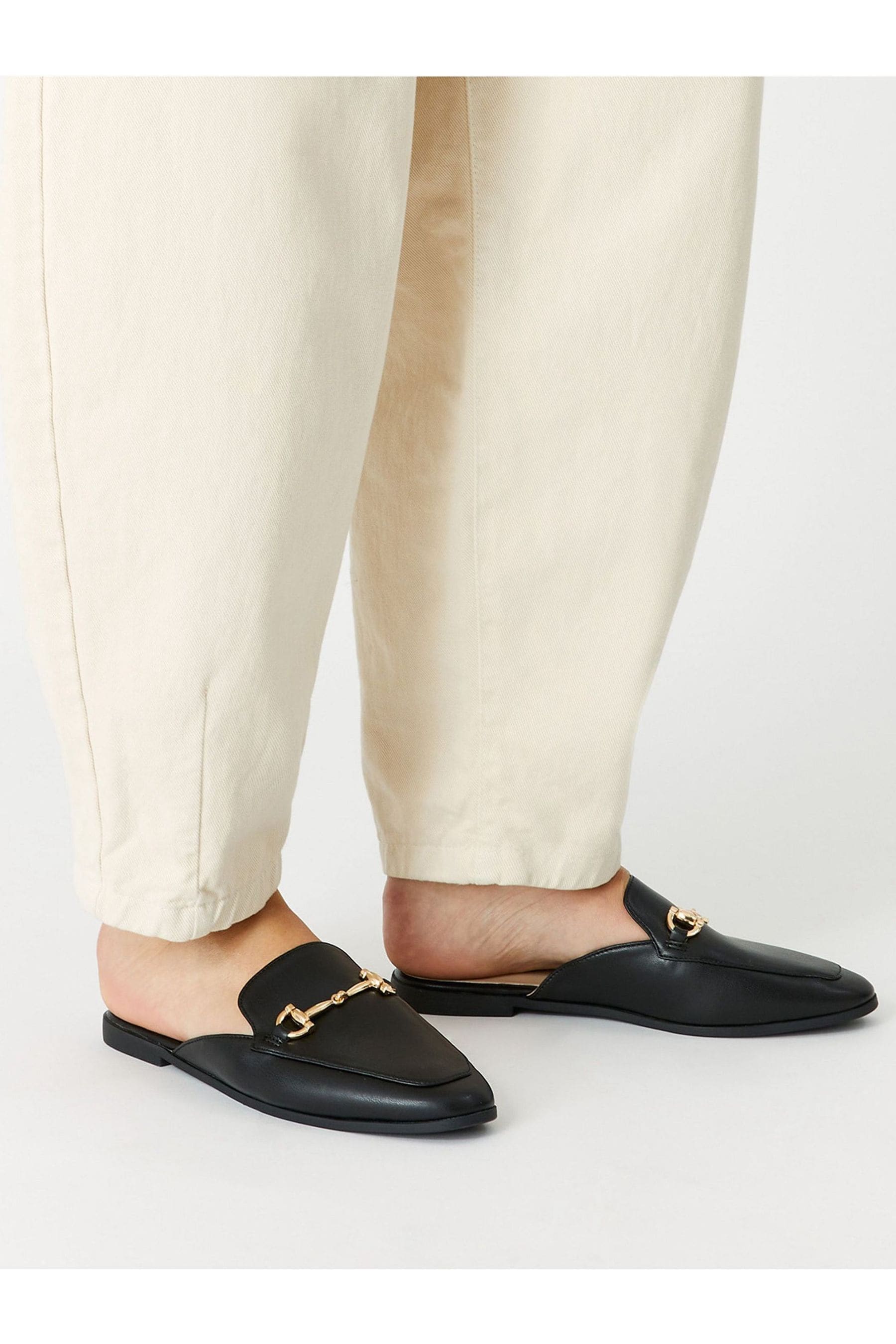Mens backless shop loafers uk