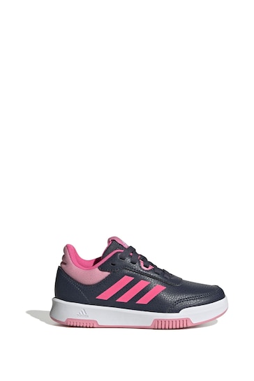 adidas Black/Pink Kids Tensaur Sport 2.0 K Trainers