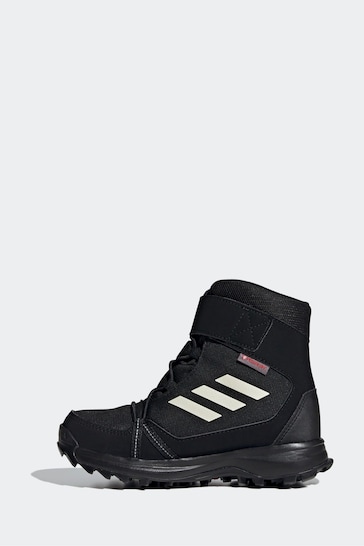 adidas Black Terrex Snow Hook-And-Loop Cold.Rdy Winter Boots