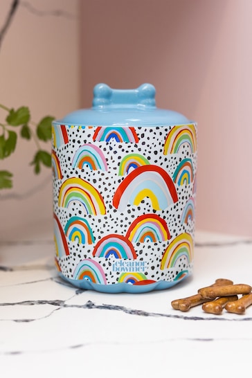 Eleanor Bowmer Rainbow Pet Treat Jar