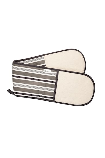 Luxe Pinstripe Double Oven Gloves