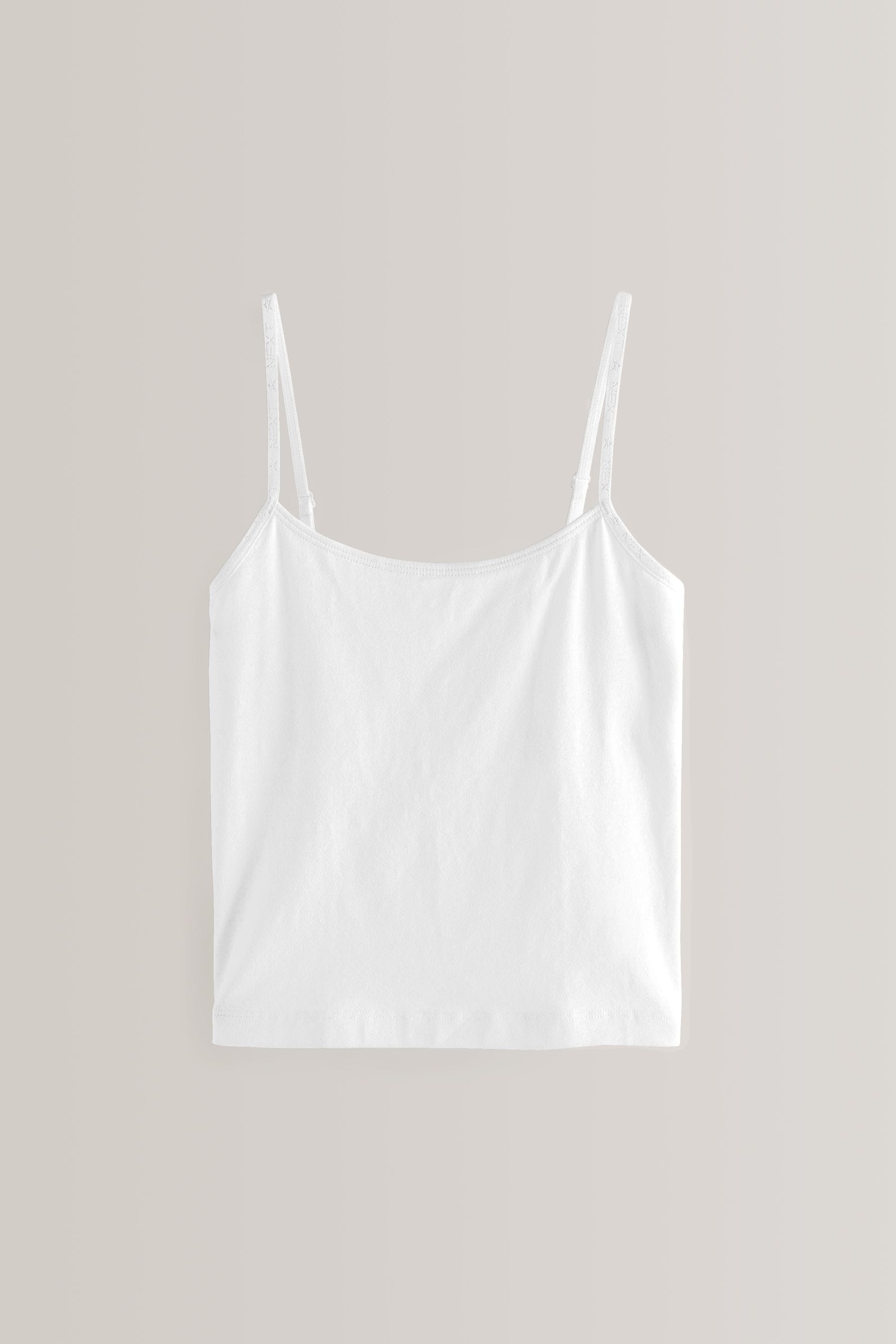 White cami deals vest