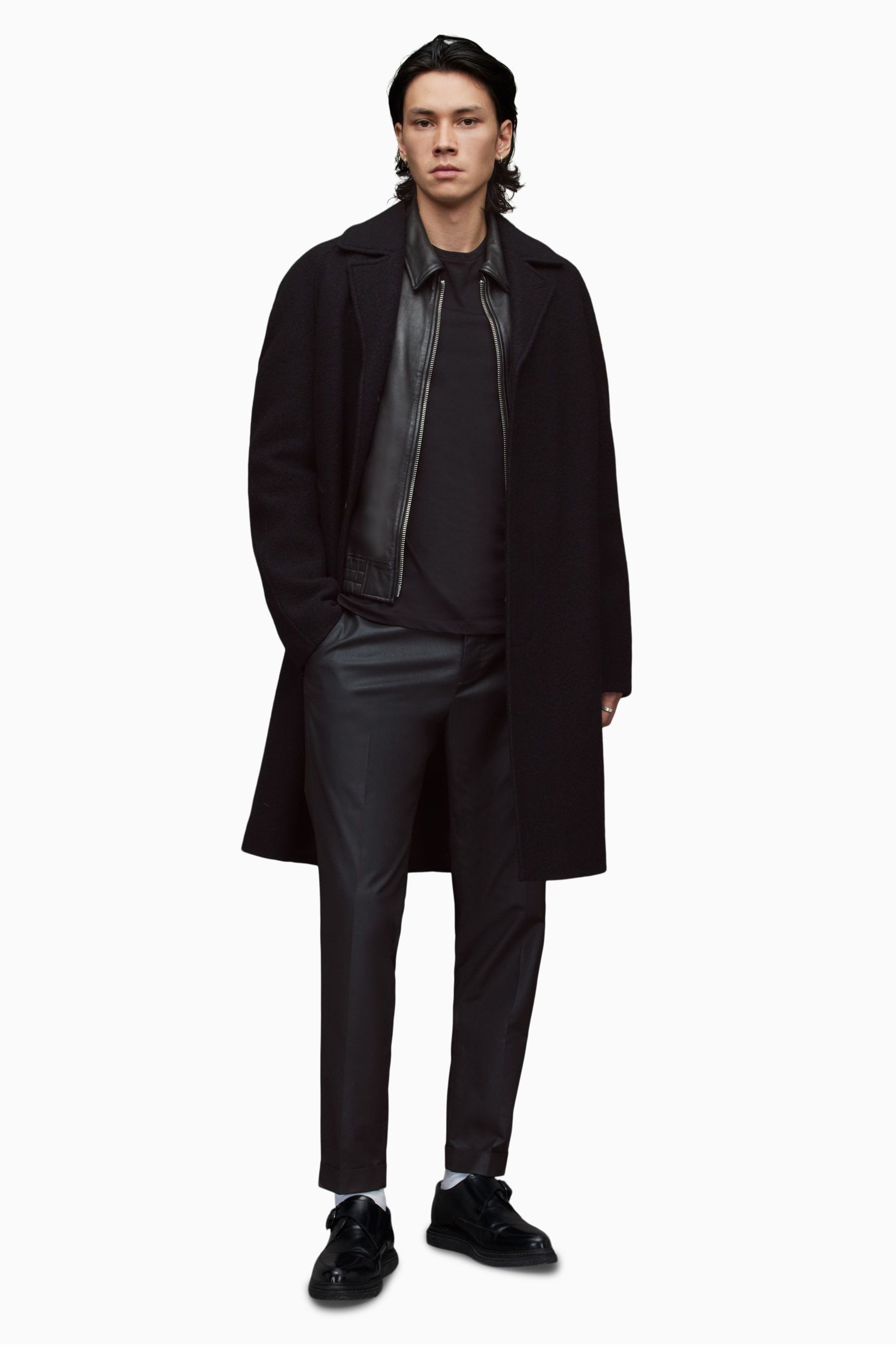 All saints deals klein coat