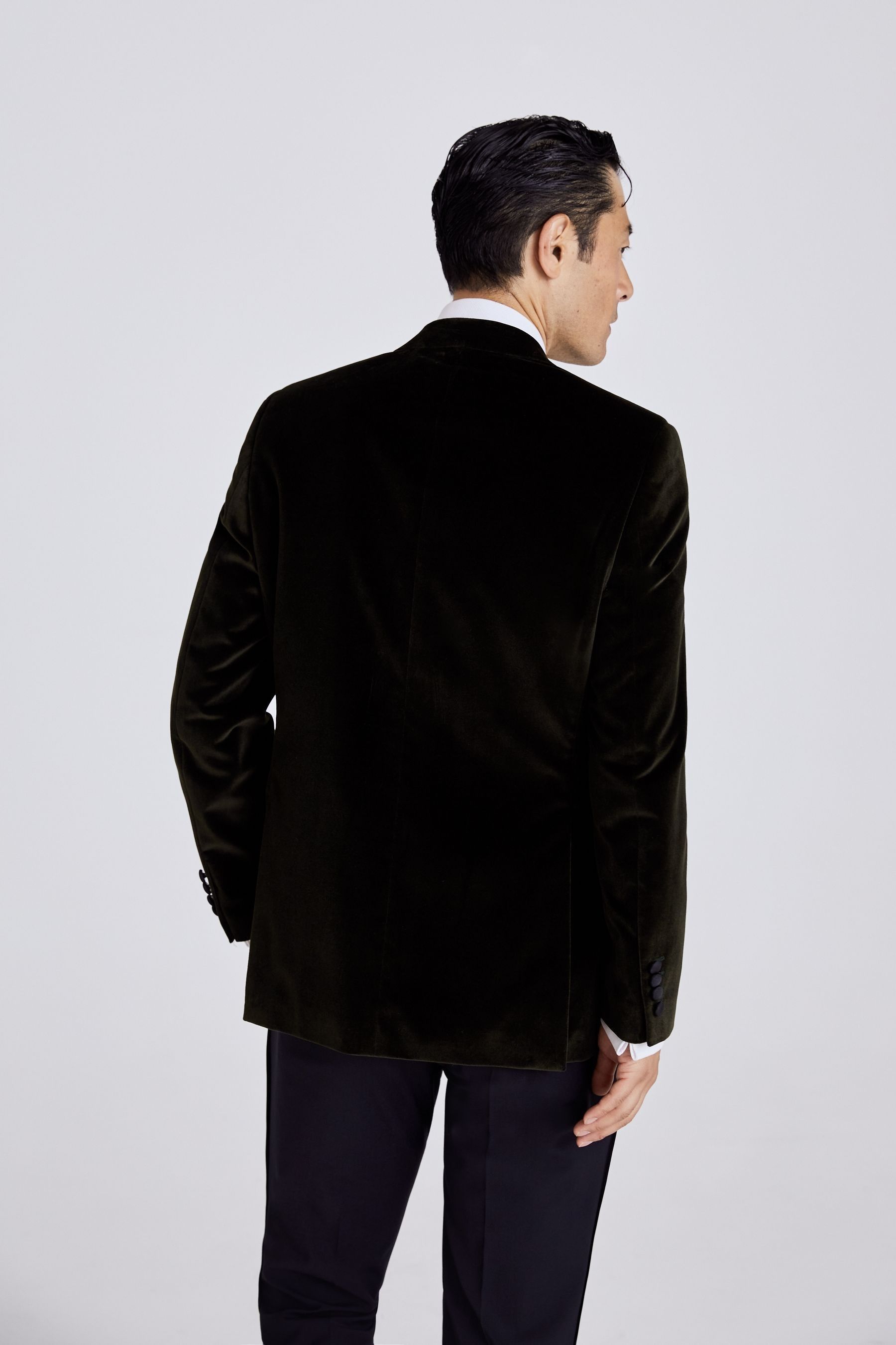 Buy MOSS Tailored Fit Velvet Jacket from the Next UK online shop