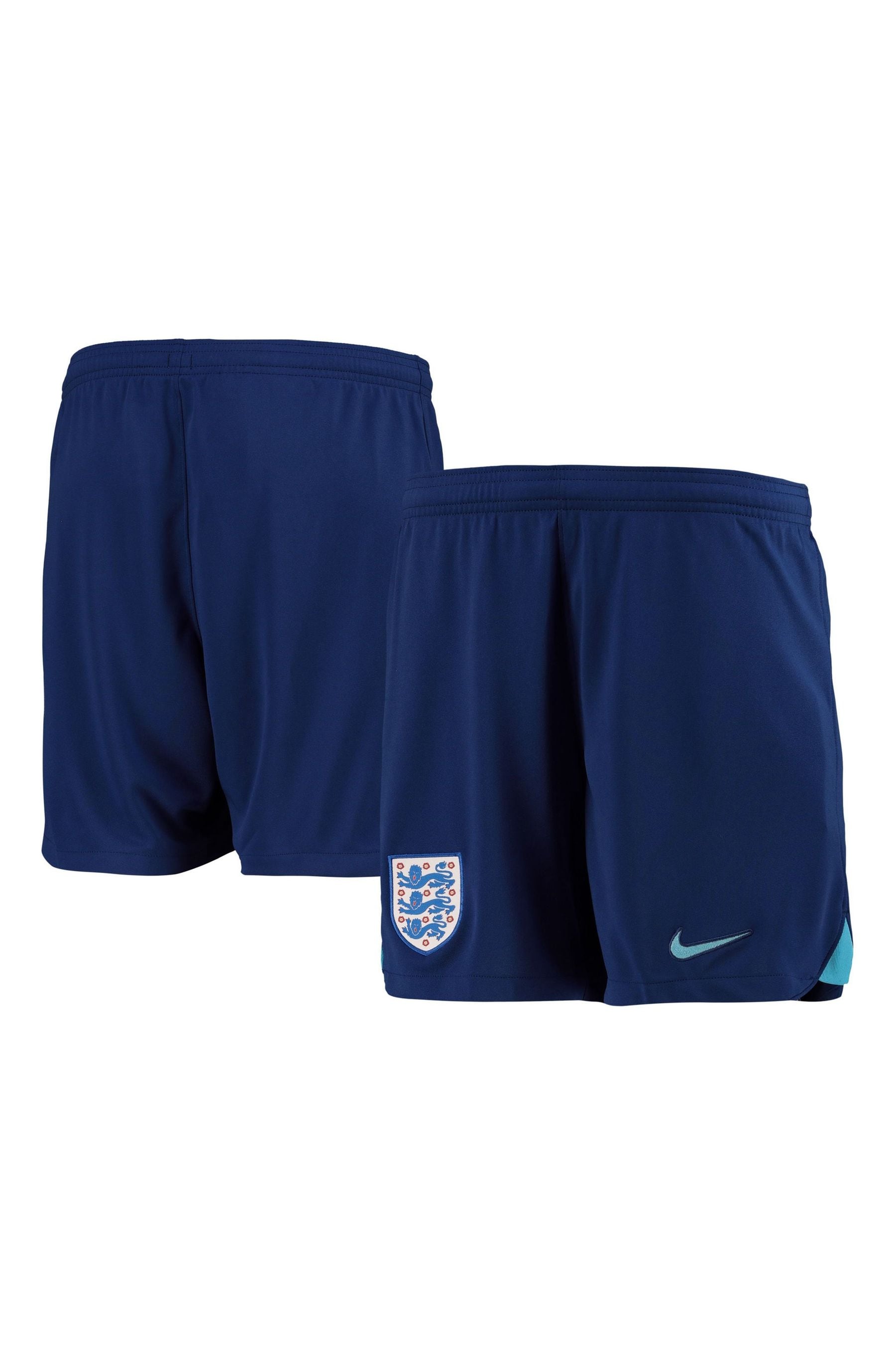 Buy Nike Navy England Home Stadium Football Shorts 2022 from the
