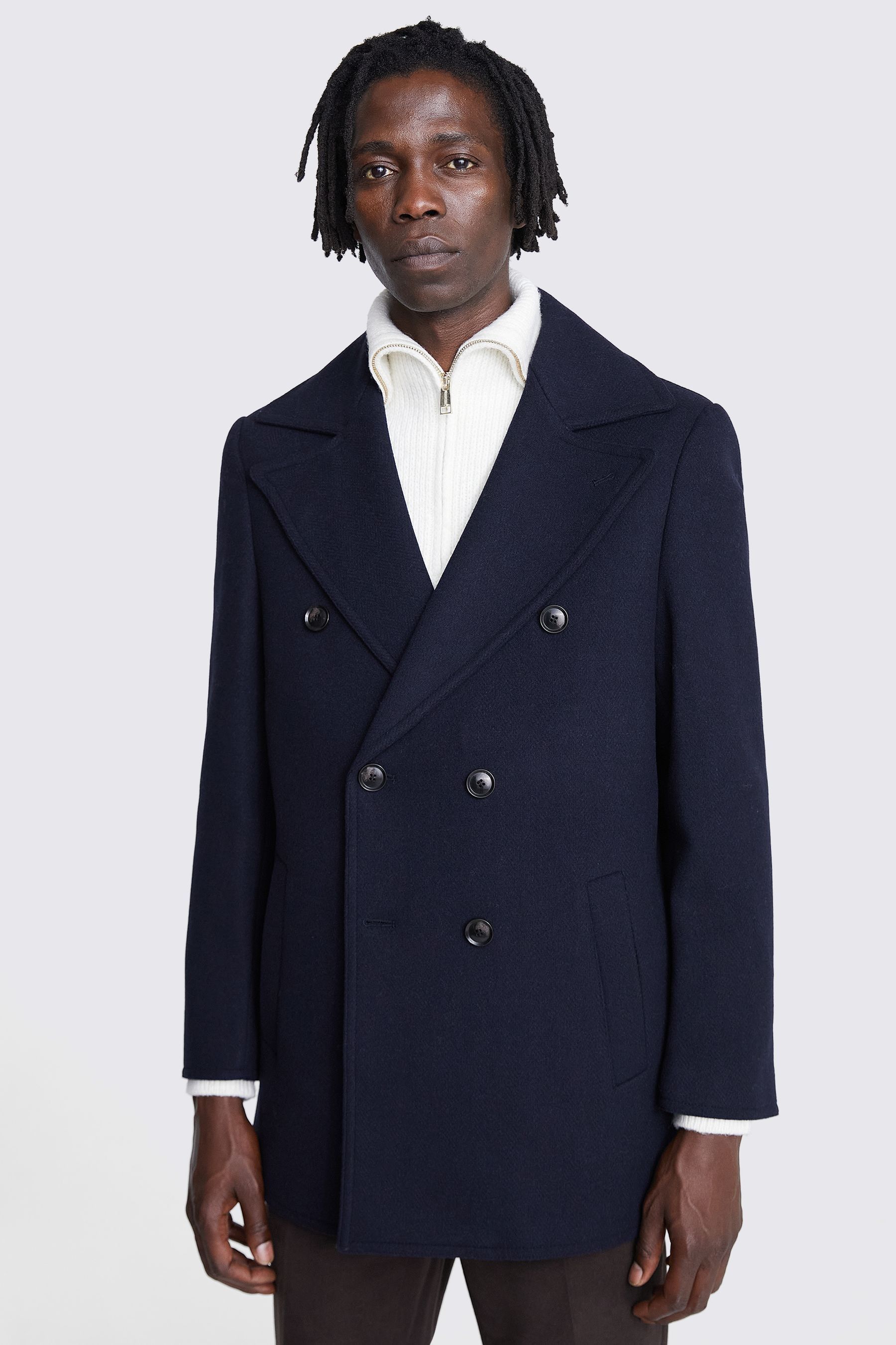 Mens peacoat blue top