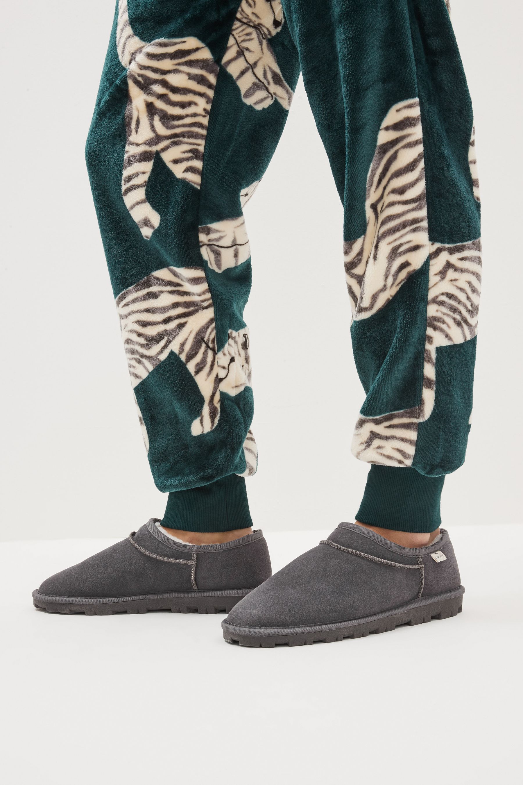 Next grey hot sale slippers