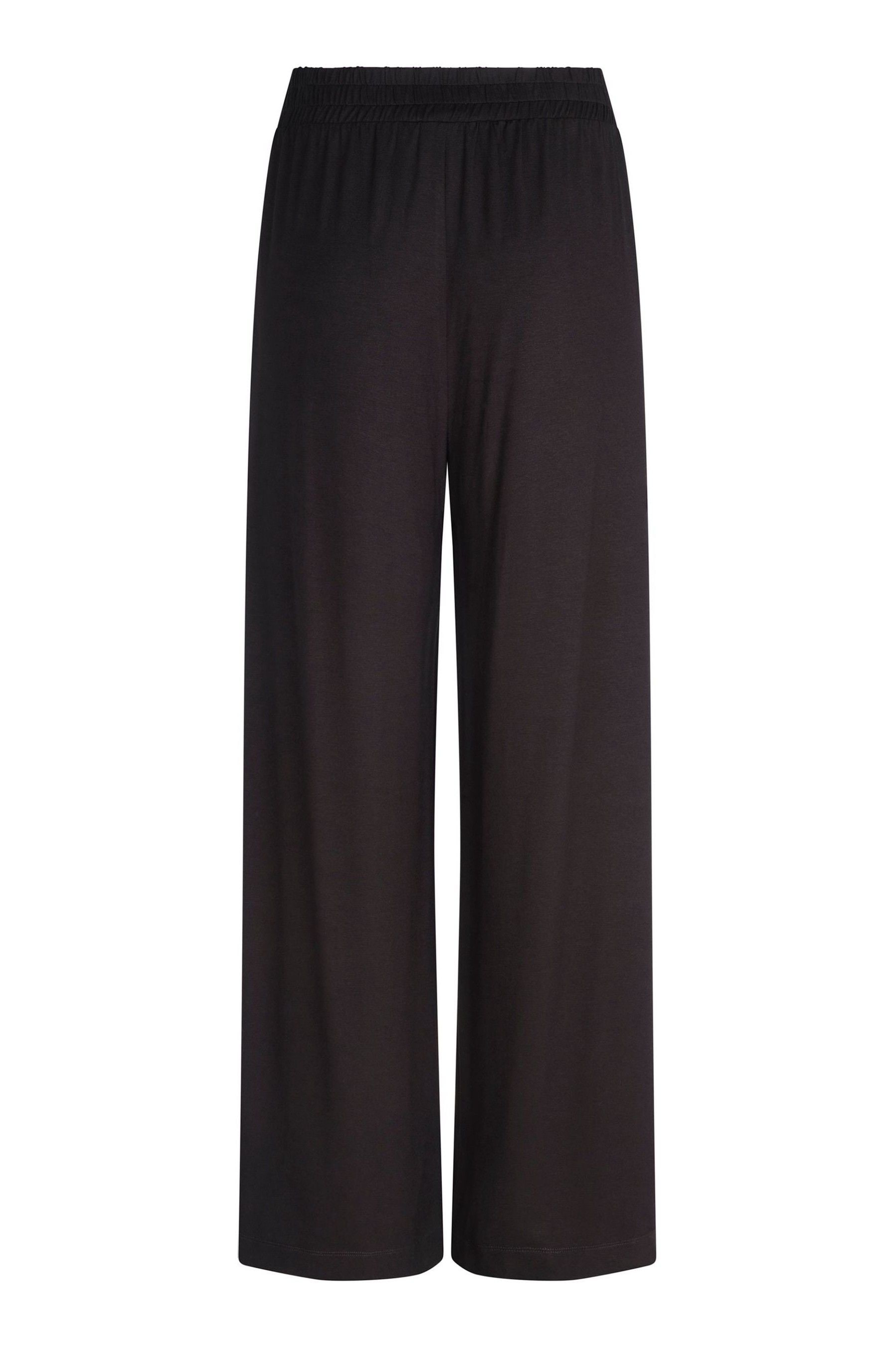 Palazzo black sale and white