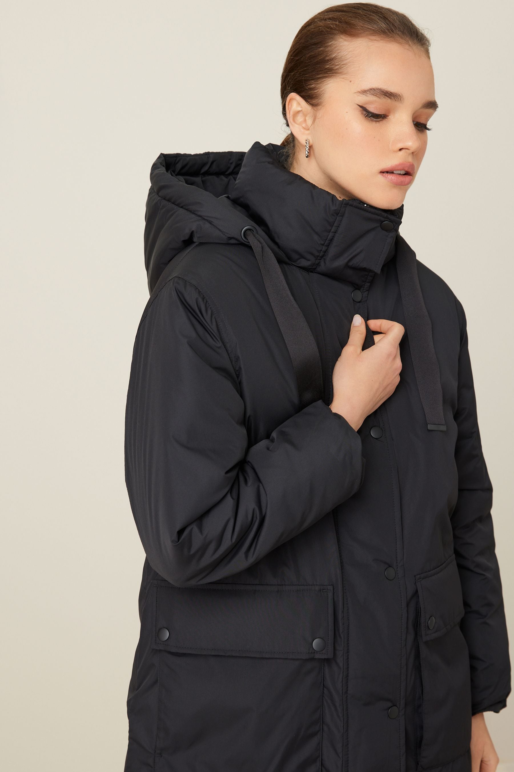 Next black new arrivals padded jacket