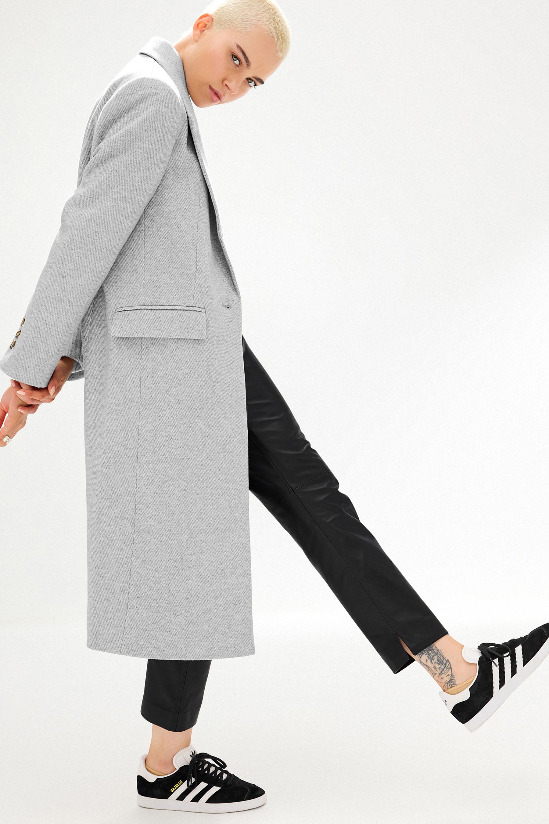 Buy Grey Revere Collar Coat from the Next UK online shop
