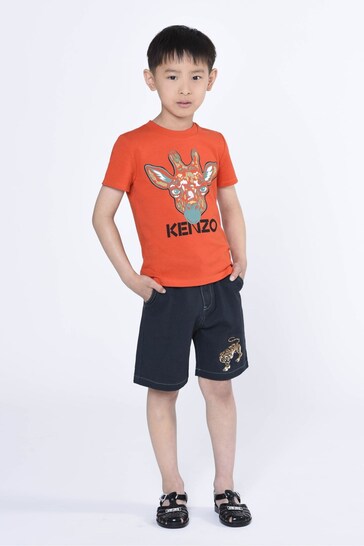 KENZO KIDS Graphic Logo T-Shirt