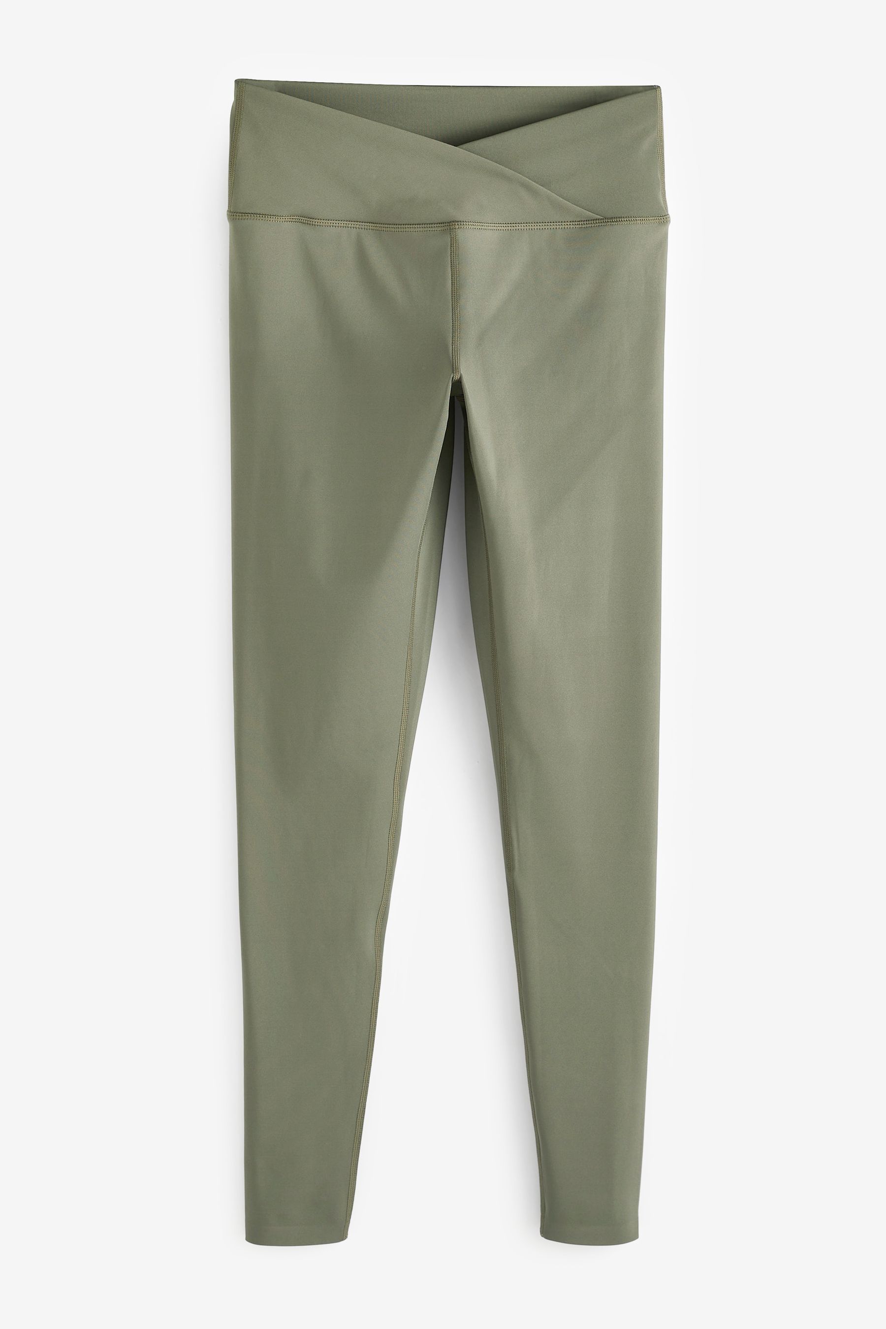 Light olive green top leggings