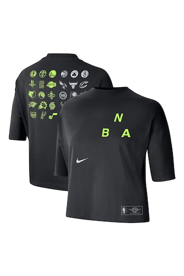 Nike Green NBA Team 31 Essential Boxy T-Shirt Womens