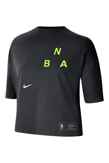 Nike Green NBA Team 31 Essential Boxy T-Shirt Womens