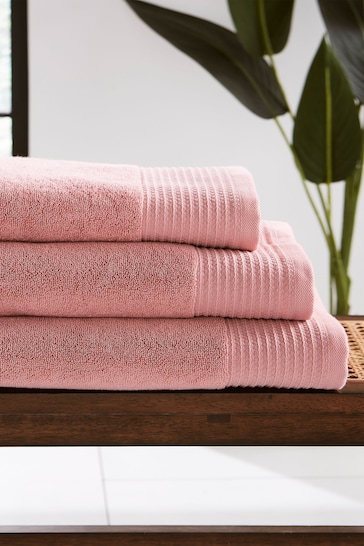 Matthew Williamson Pink Luxury Soft Cotton Towel