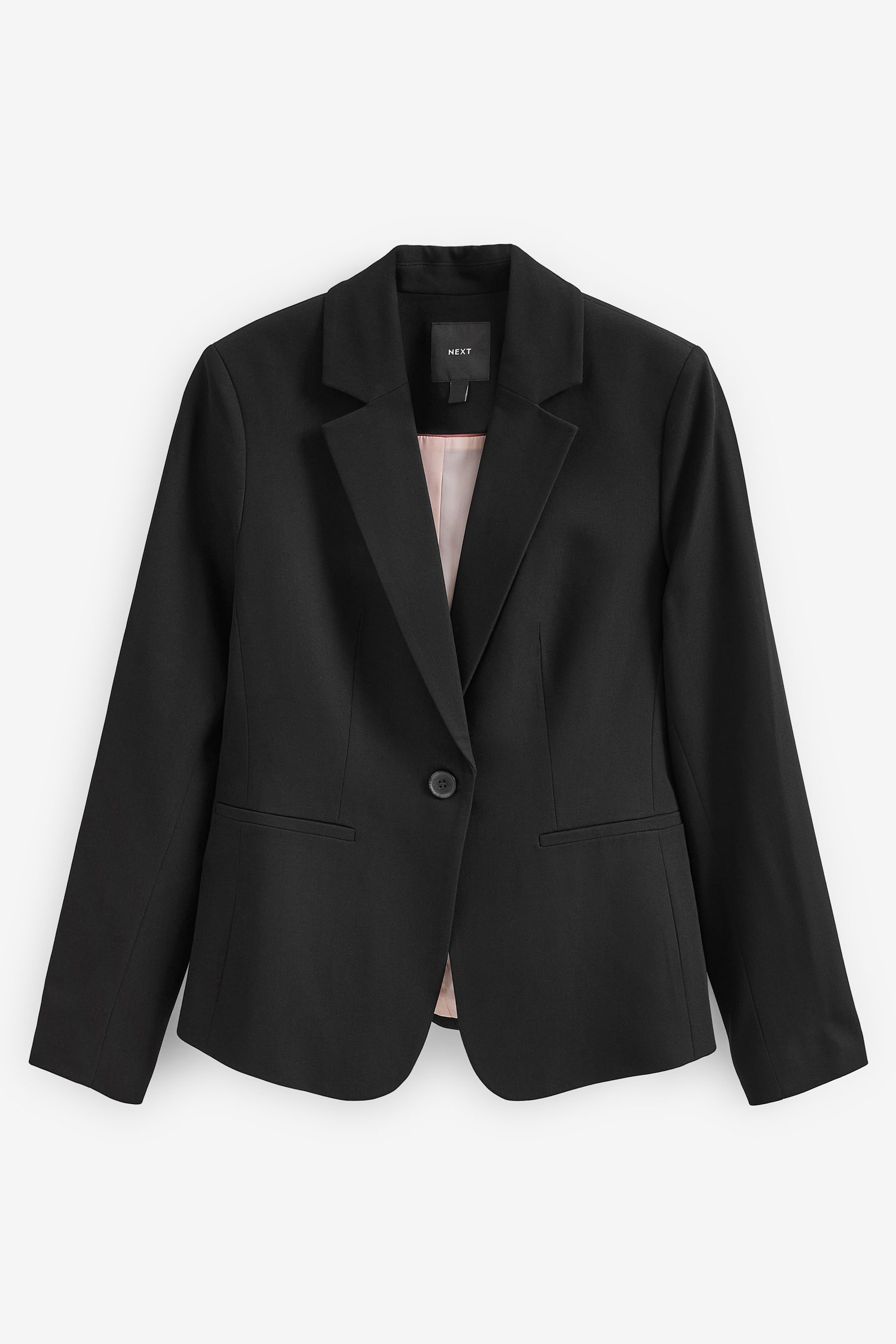 Single breasted new arrivals black blazer