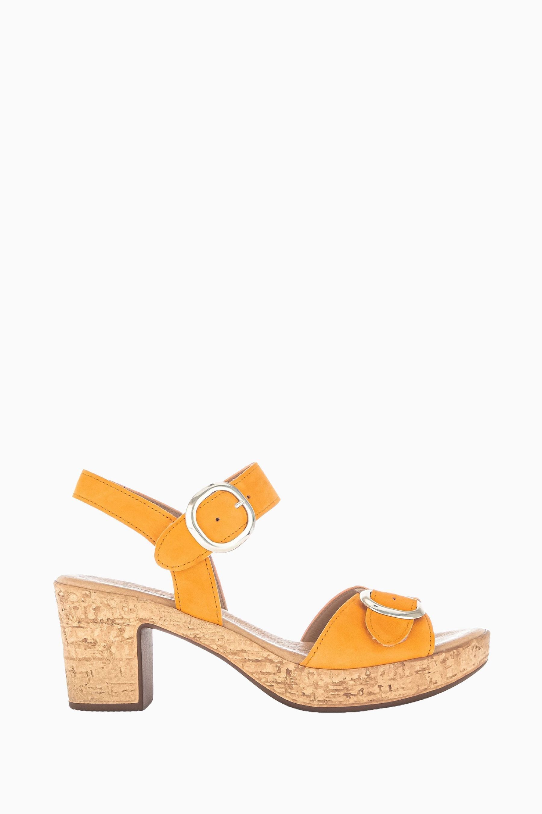 Buy Gabor Orange Fantastica Jelly Suede Open Toe Sandals from the
