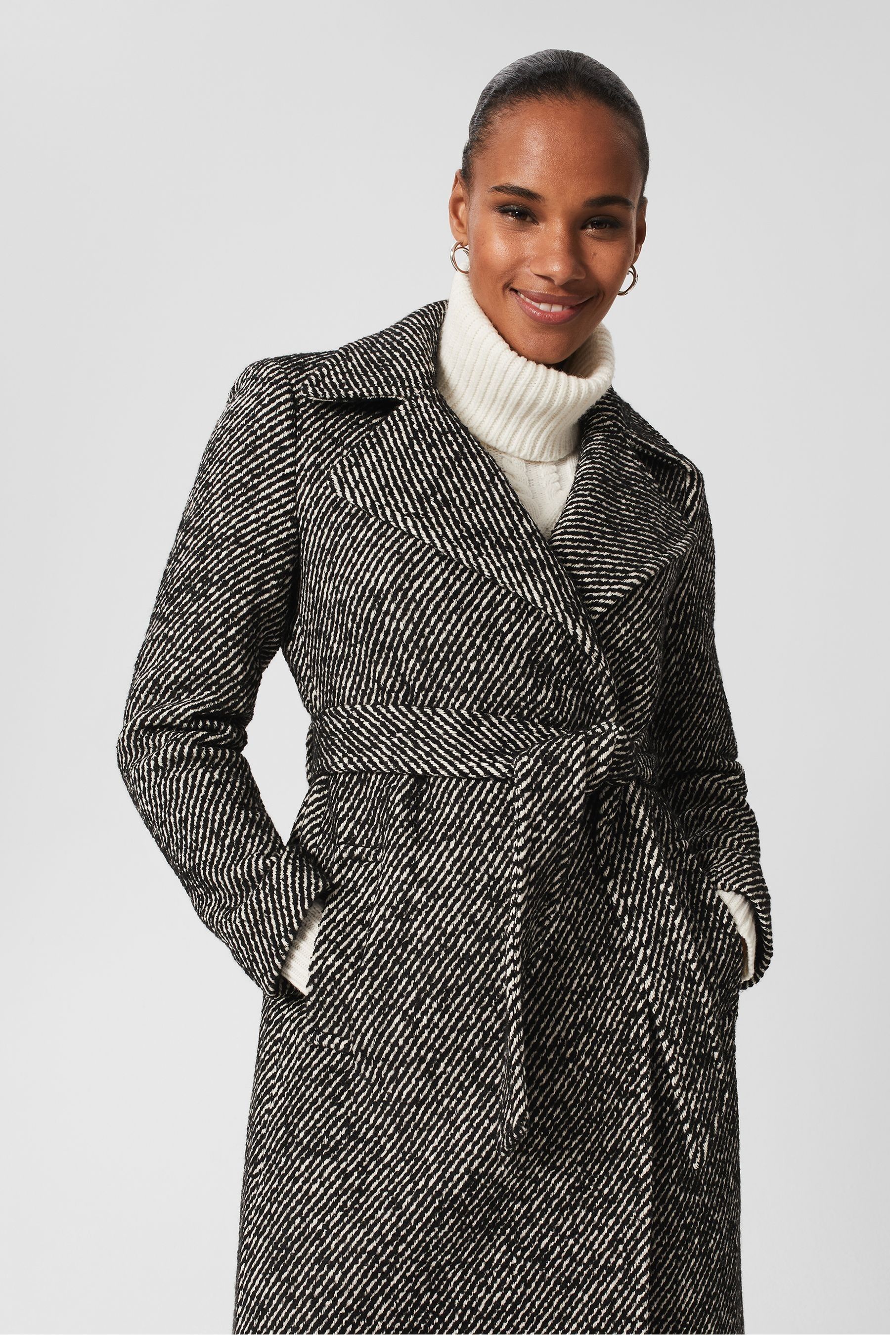 Hobbs wrap coat sales