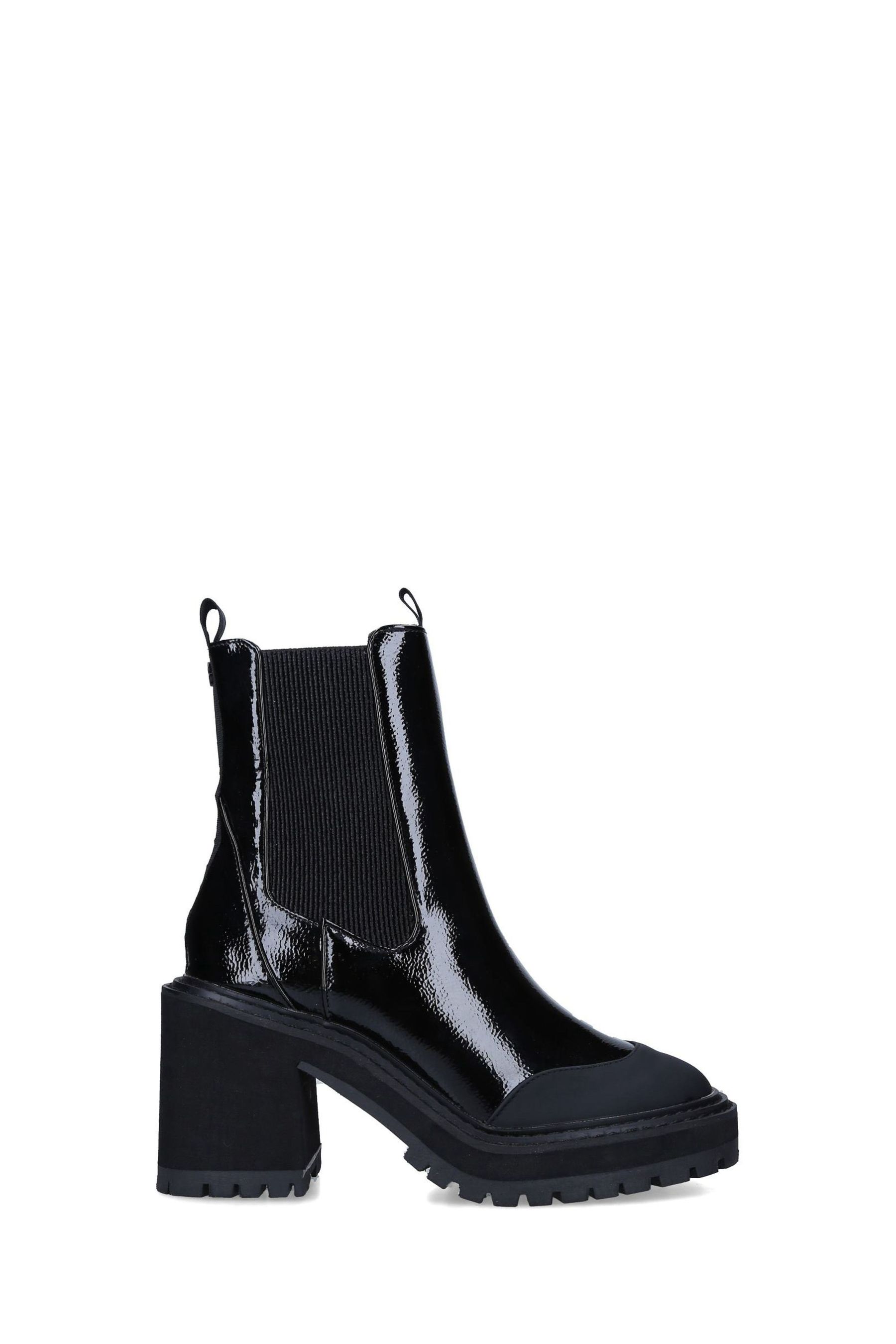 Kurt geiger black patent boots online