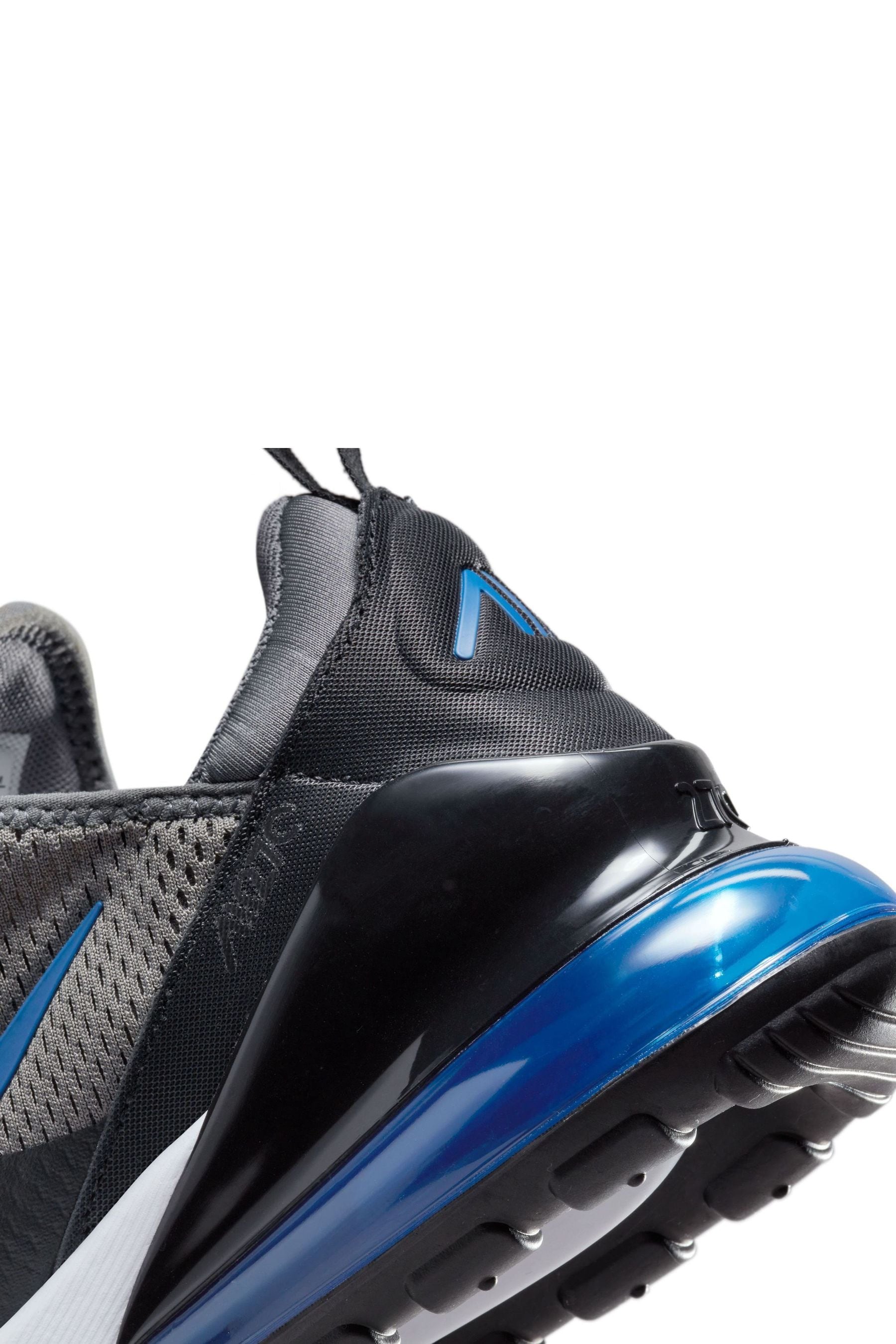 Air max 270 hotsell black and blue mens