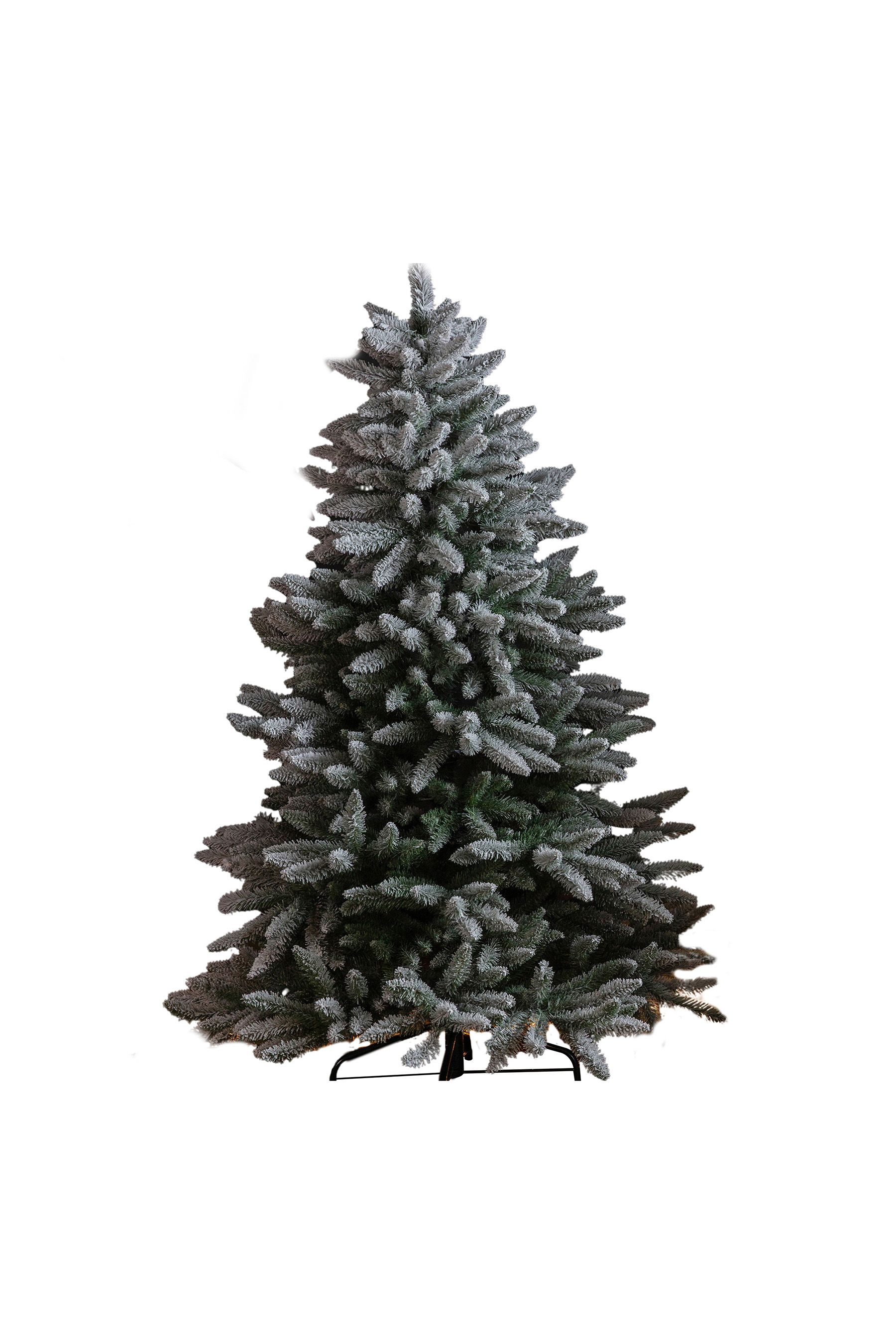Gallery Home Green 6ft Scotland Flocked Christmas Tree