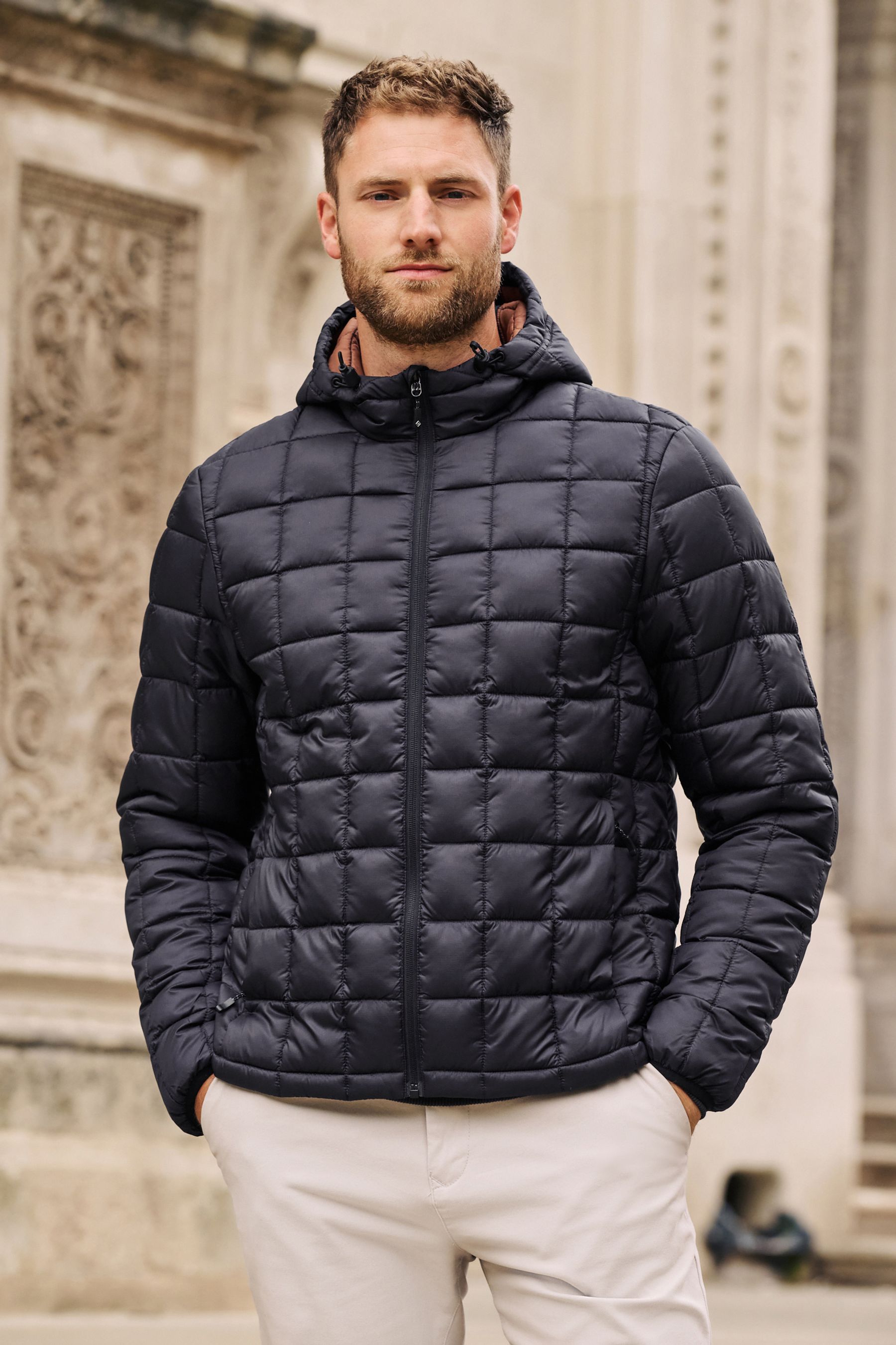 Next navy outlet padded jacket