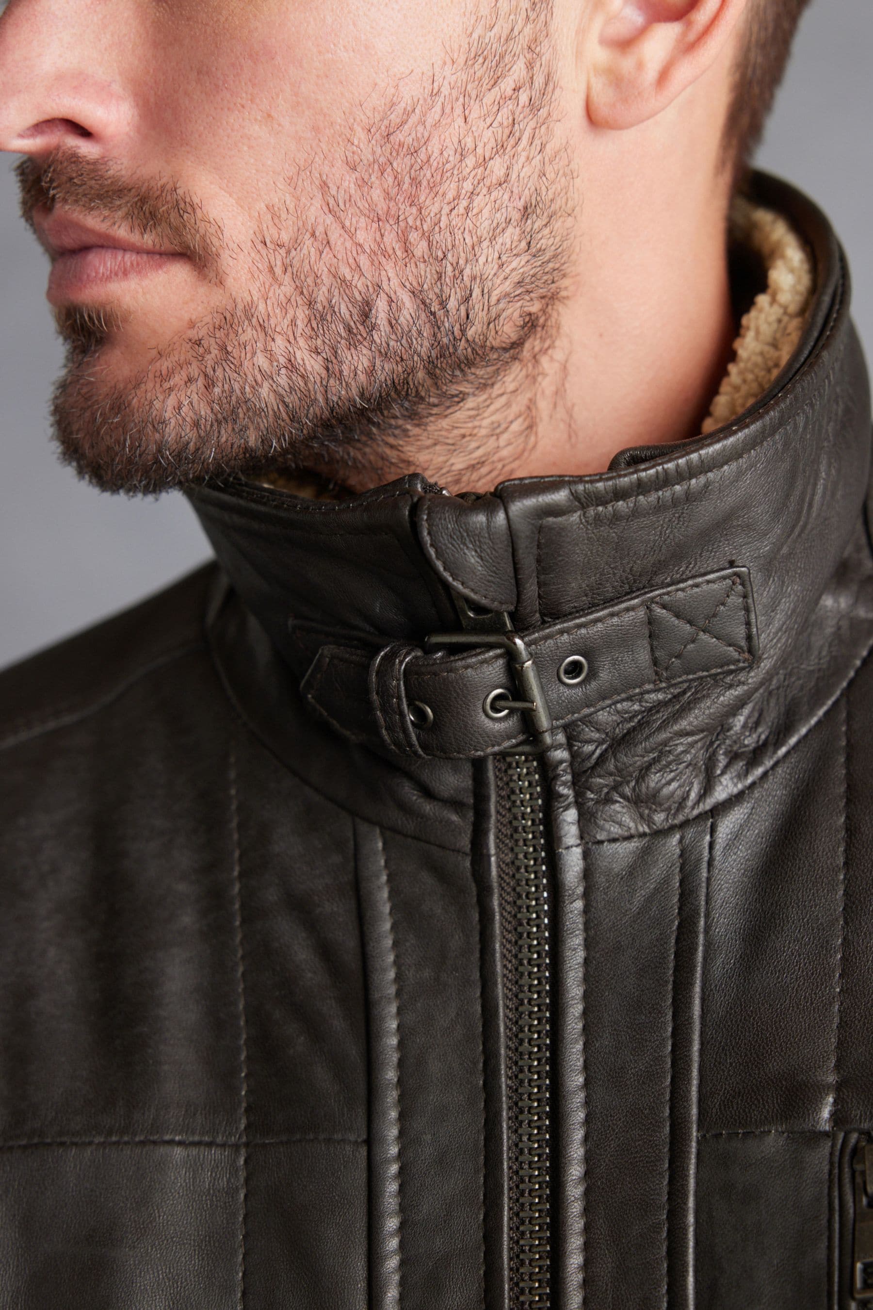 Rotor leather hotsell 4 pocket jacket
