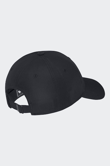 adidas Black Metal Badge Lightweight Baseball Cap