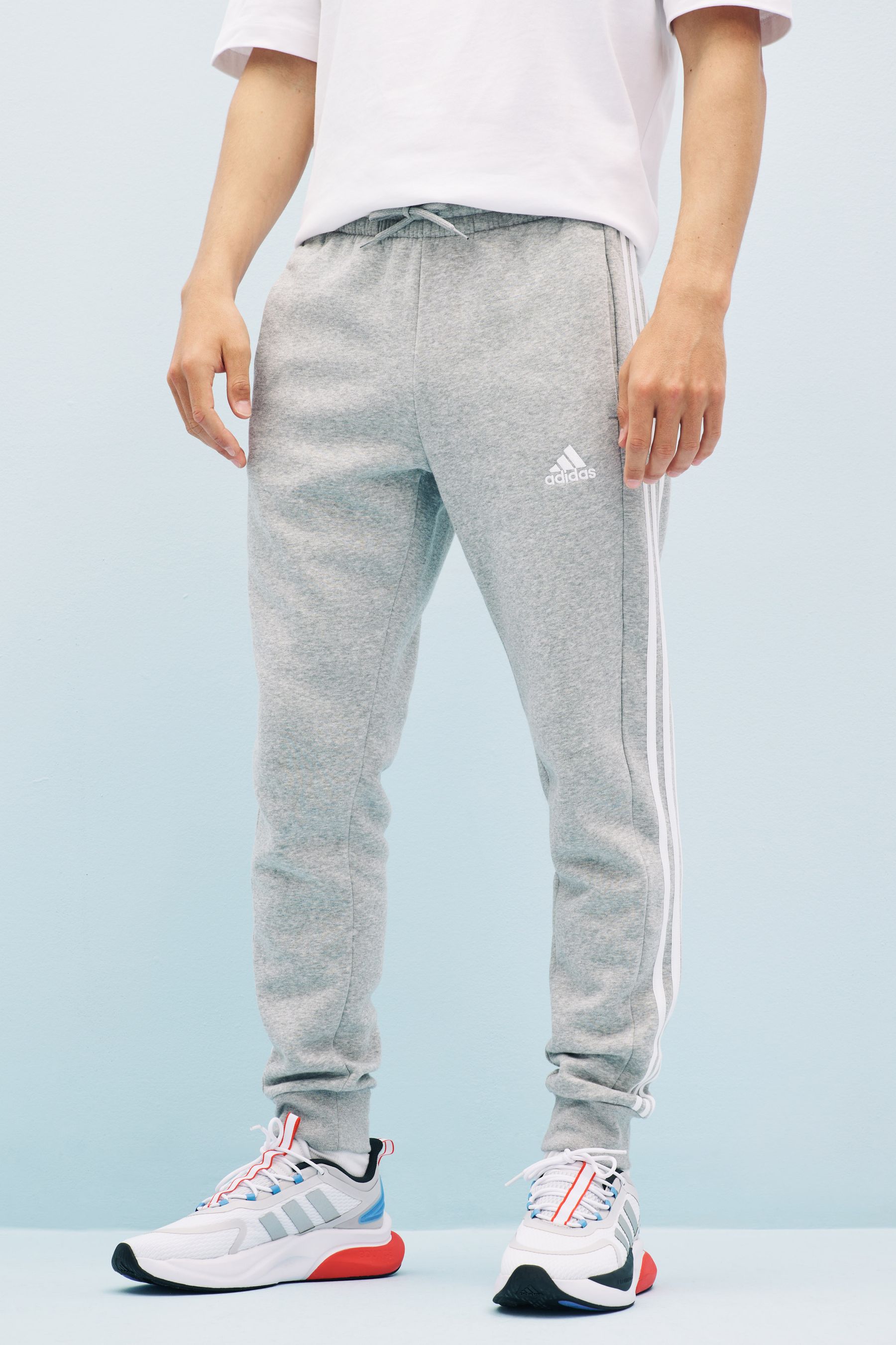 Adidas essential tapered performance jogger pants clearance
