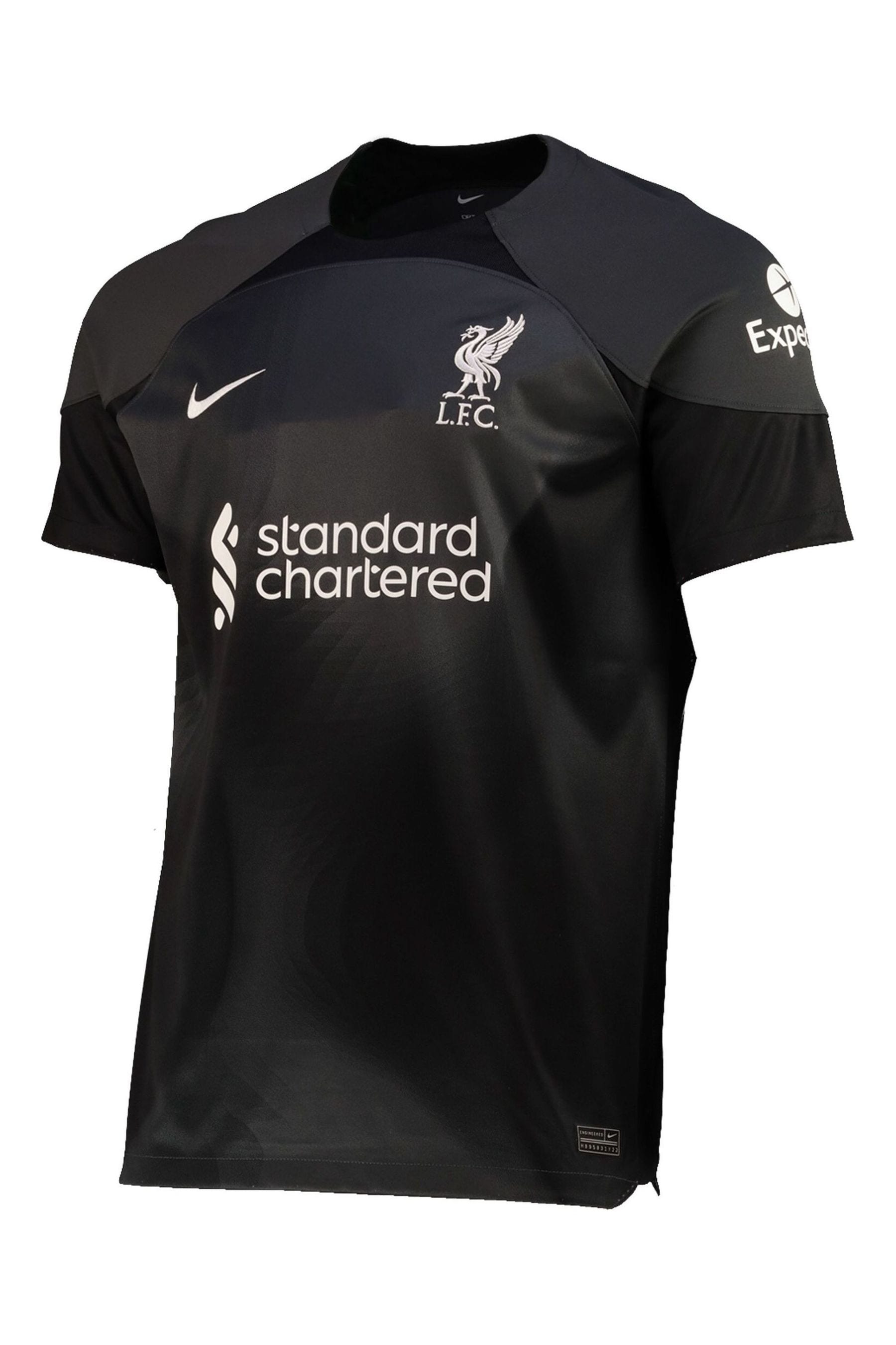 Liverpool black sales gk jersey