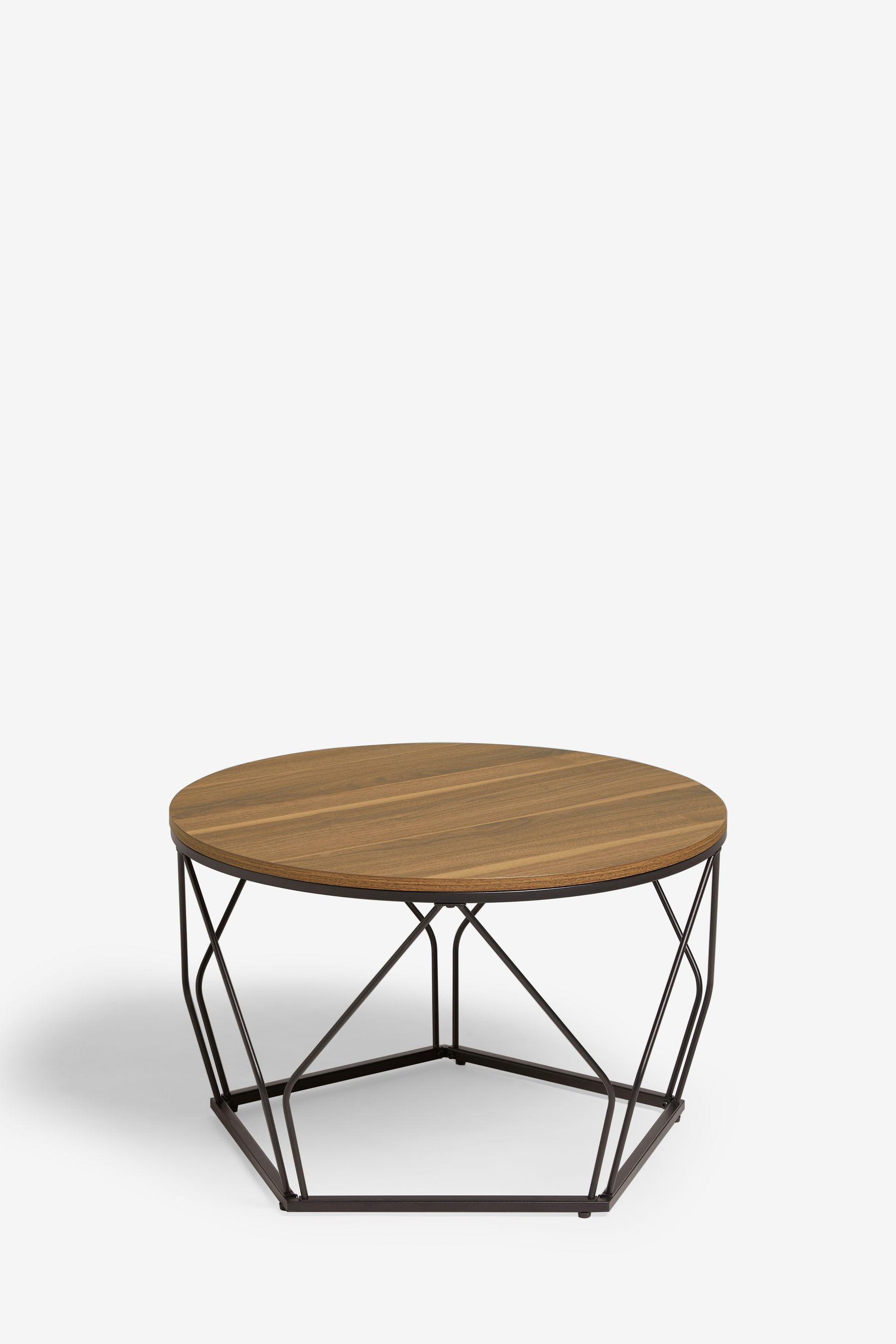 Round geometric deals coffee table