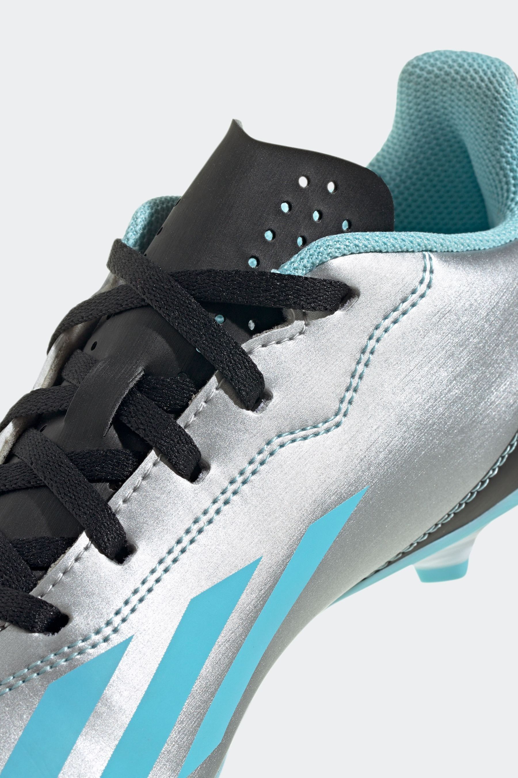 Buy adidas Silver Kids X Crazyfast Messi.4 Flexible Ground Boots