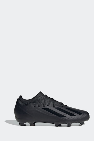 adidas Black Football Performance Kids X Crazyfast.3 Firm Ground Boots