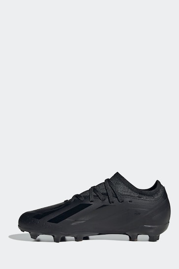 adidas Black Football Performance Kids X Crazyfast.3 Firm Ground Boots