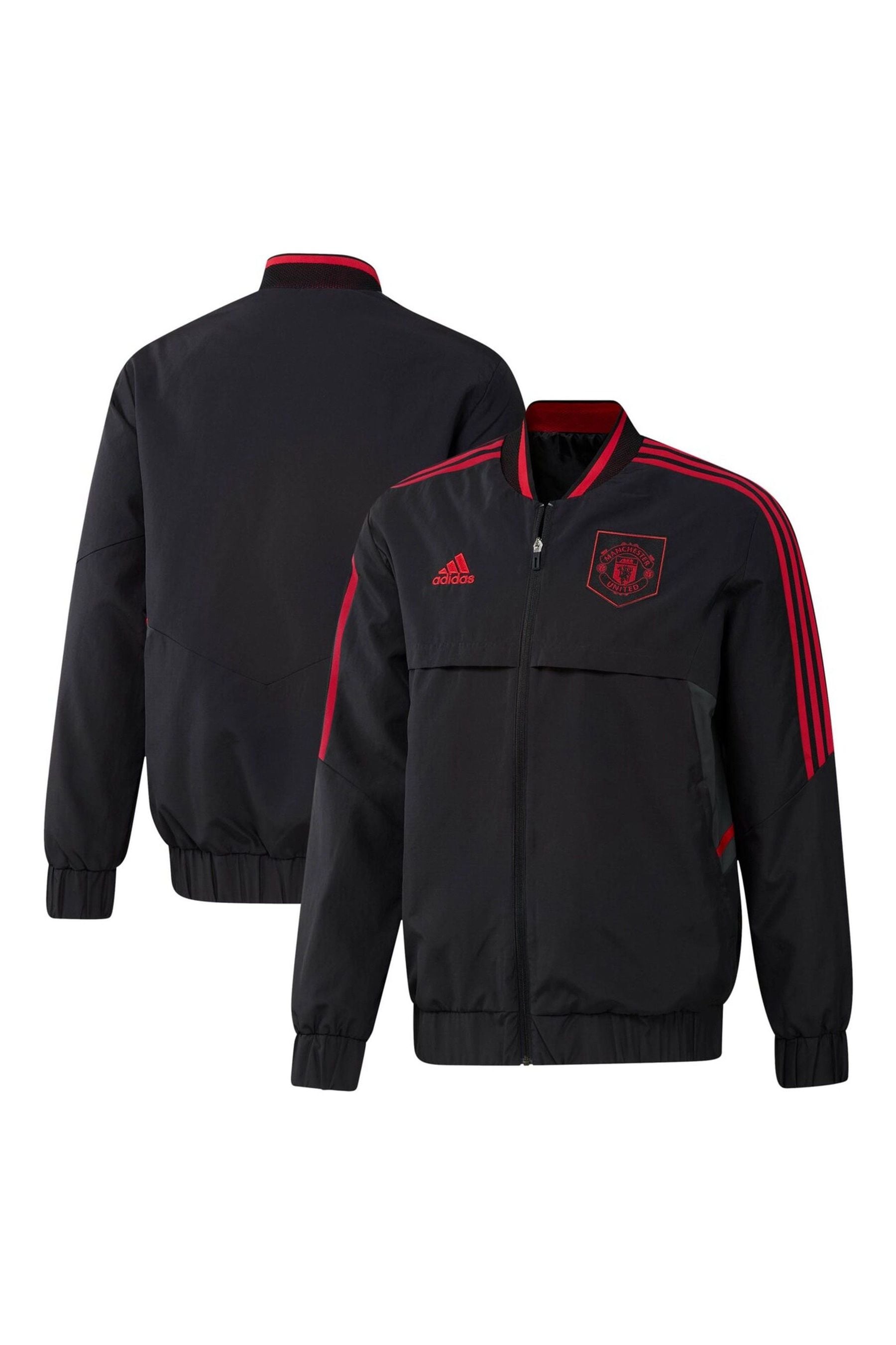 Manchester united anthem shop jacket black