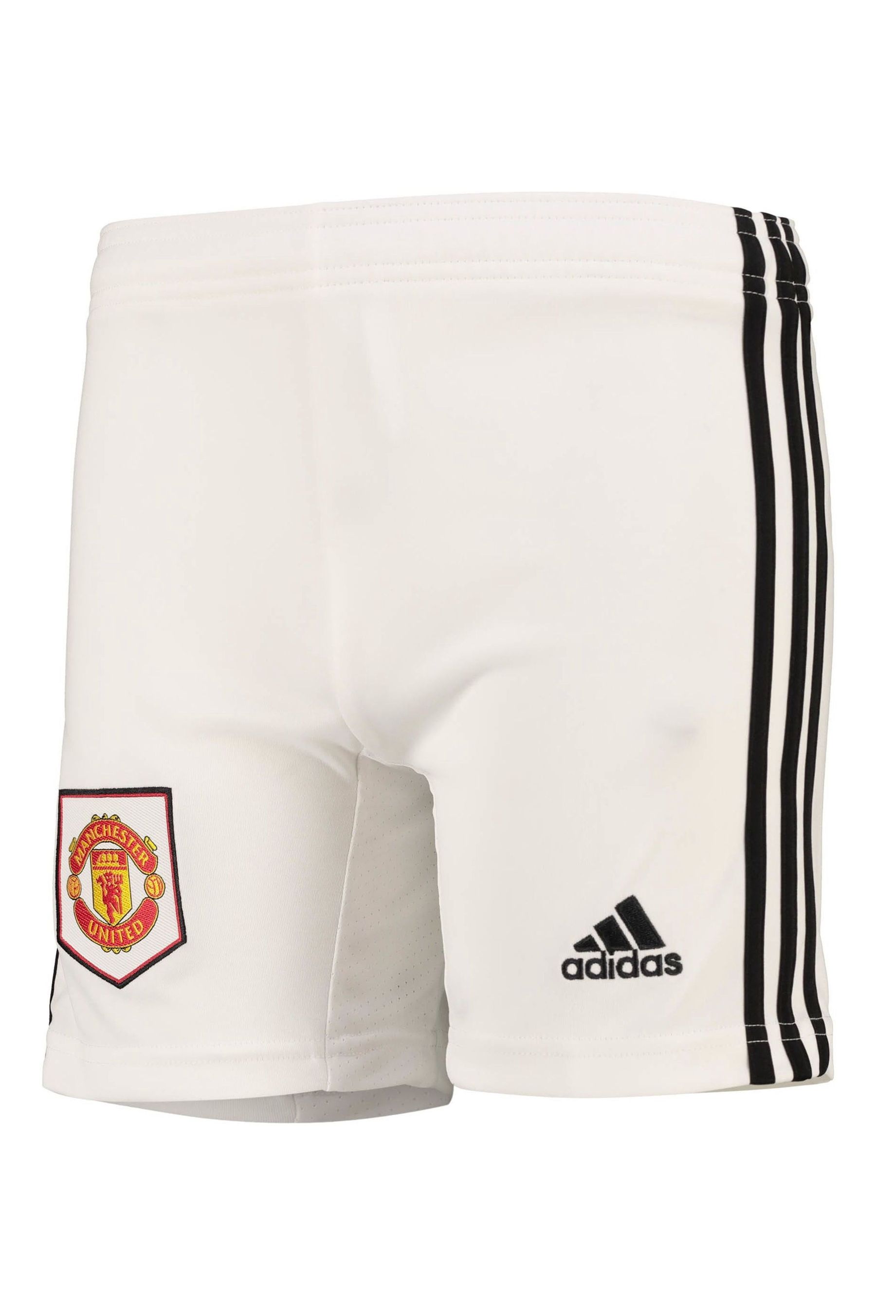 Manchester united white sales shorts