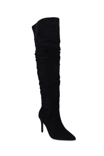 Carvela Spicy Slouch Black Boots