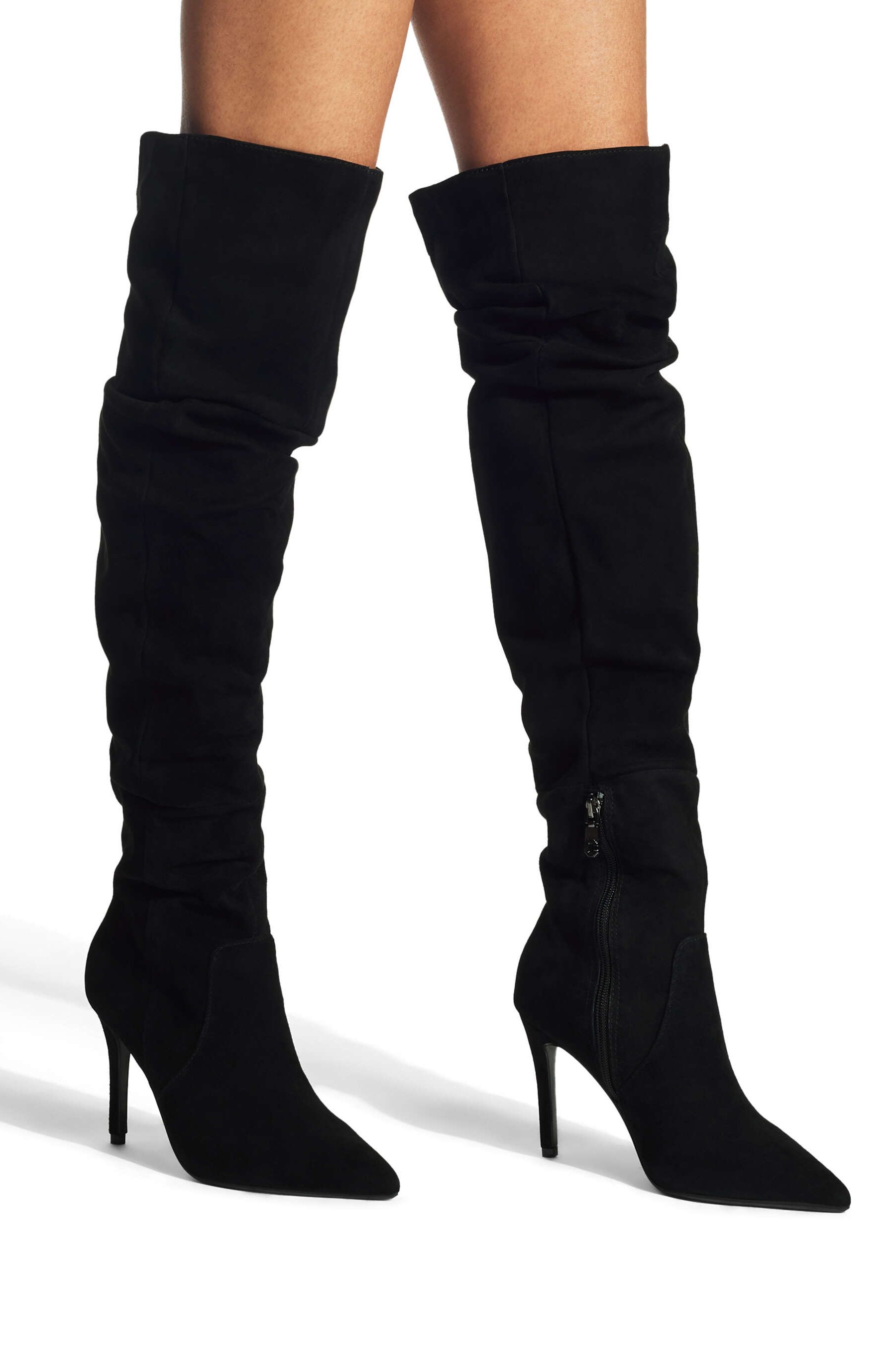 Buy Carvela Spicy Slouch Black Boots from the Next UK online shop