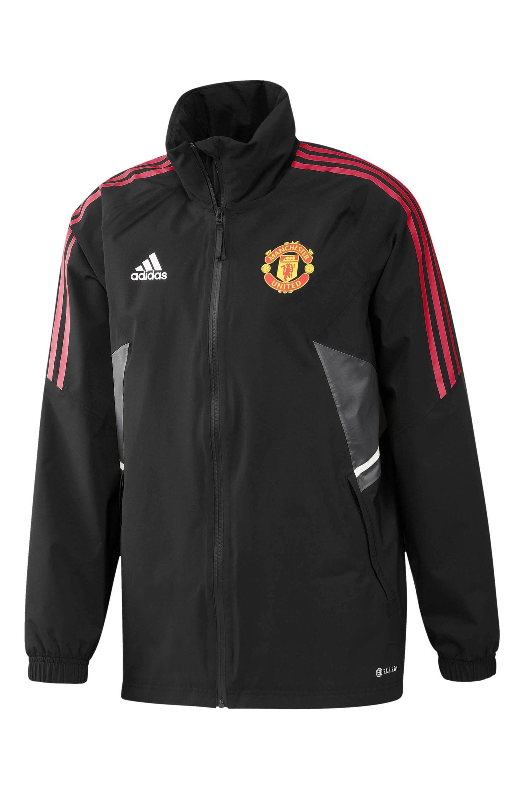 Adidas manchester united rain jacket best sale
