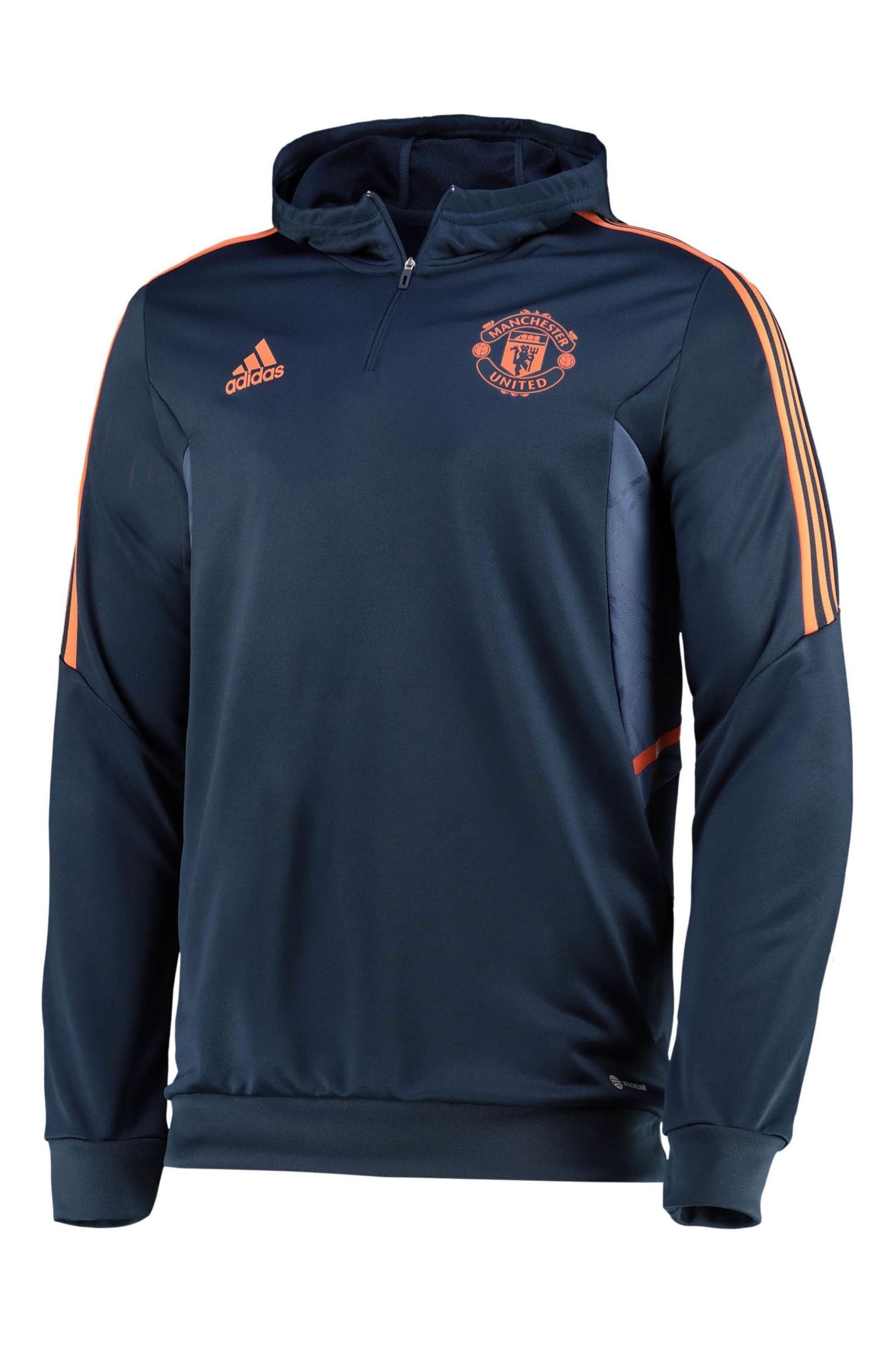 Man utd hotsell hoodie adidas