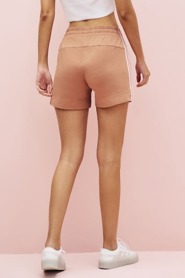 adidas Orange Slim Essentials 3-Stripes Shorts