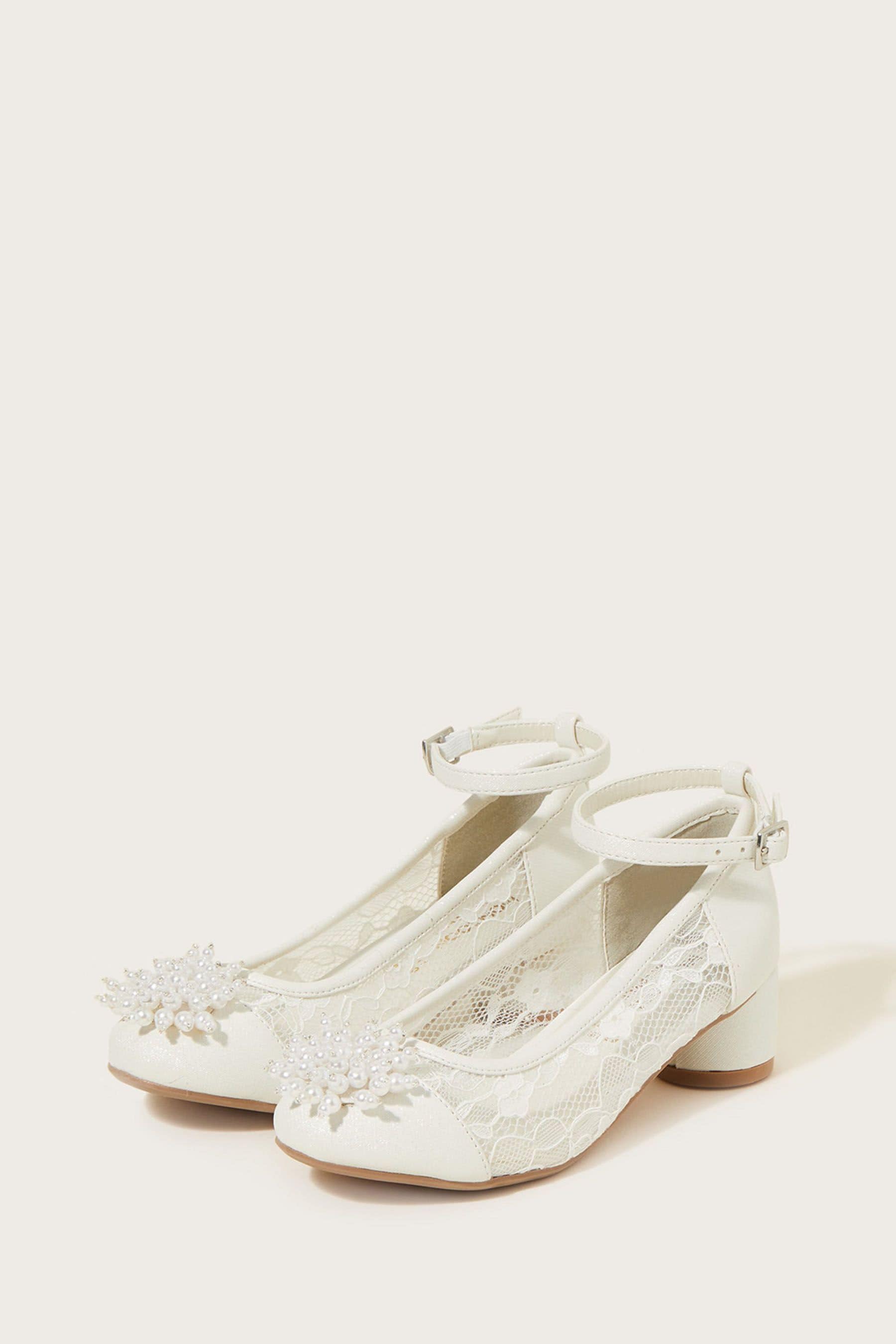 Buy Monsoon Natural Princess Crystal Heels from the Next UK online