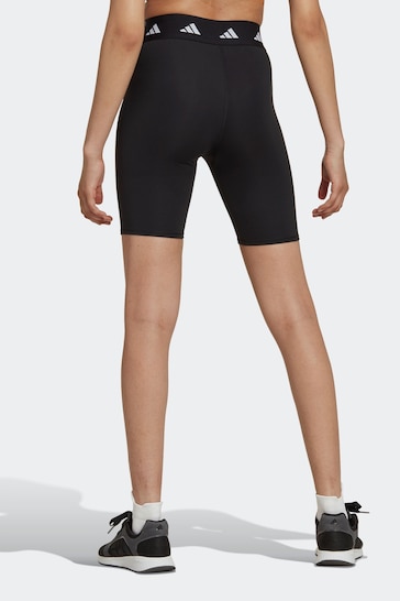 adidas Black Techfit Bike Shorts