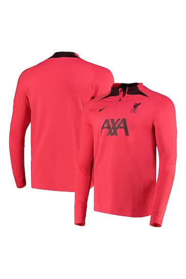 Nike Red Liverpool Strike Drill Top Womens