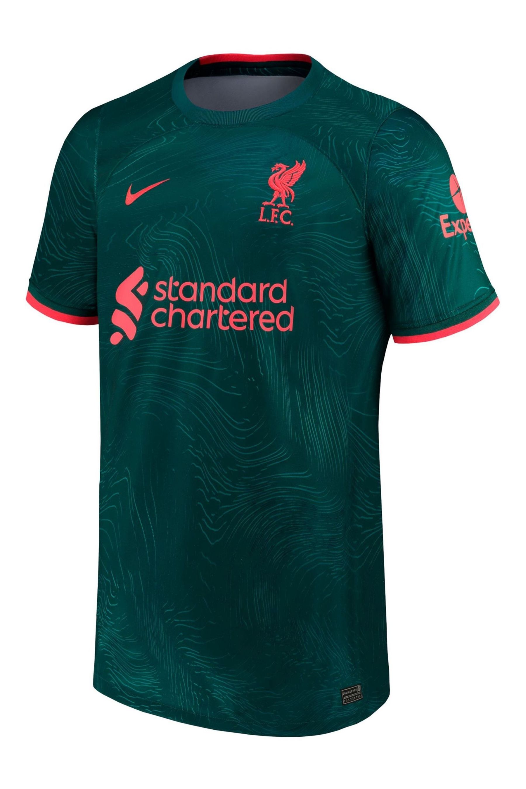 Buy Nike Green Luis Diaz 23 Liverpool FC Third Stadium Football