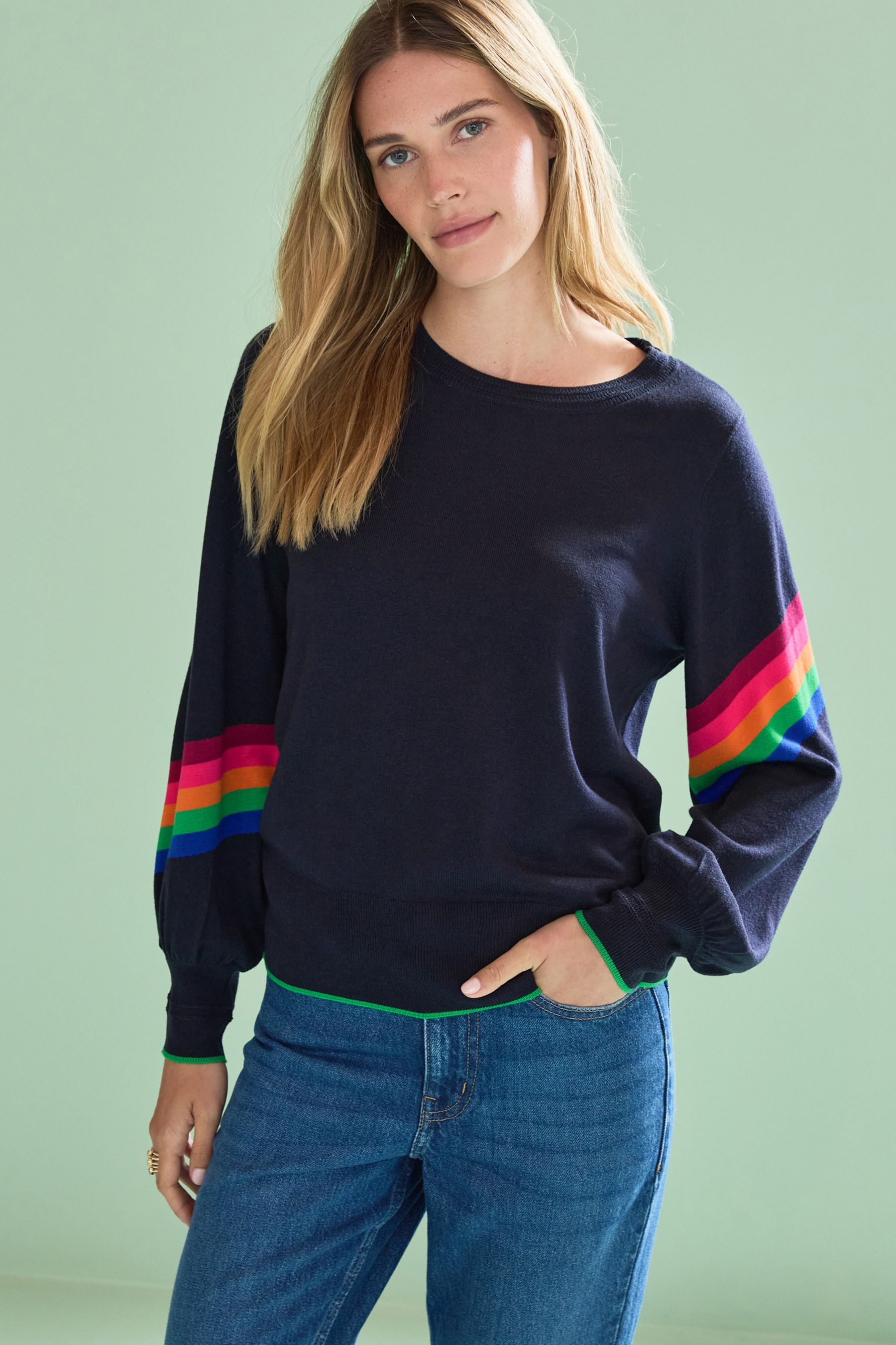 Rainbow jumper new arrivals womens uk