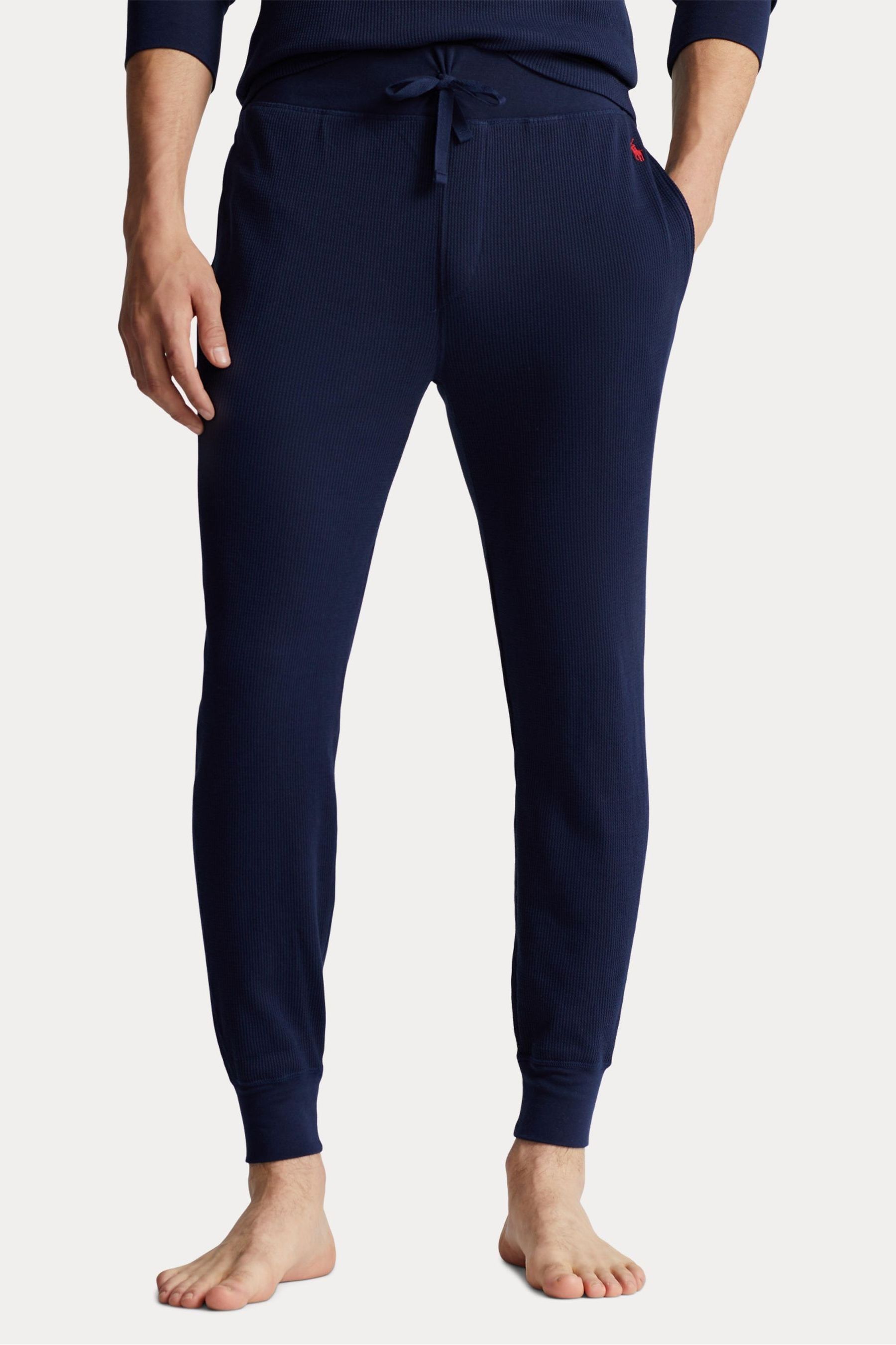 Mens waffle knit cheap joggers